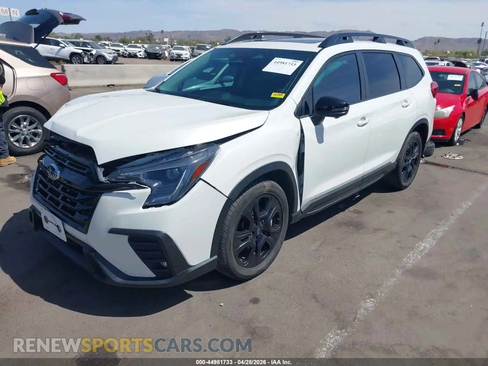 2 Photograph of a damaged car 4S4WMAKDXP3448903 SUBARU ASCENT 2023