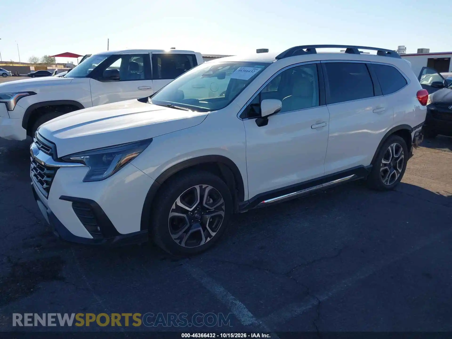 2 Фотография поврежденного автомобиля 4S4WMAND4P3419330 SUBARU ASCENT 2023