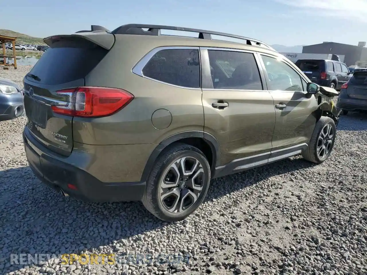 3 fotografías del automóvil dañado 4S4WMAND6P3408698 SUBARU ASCENT 2023