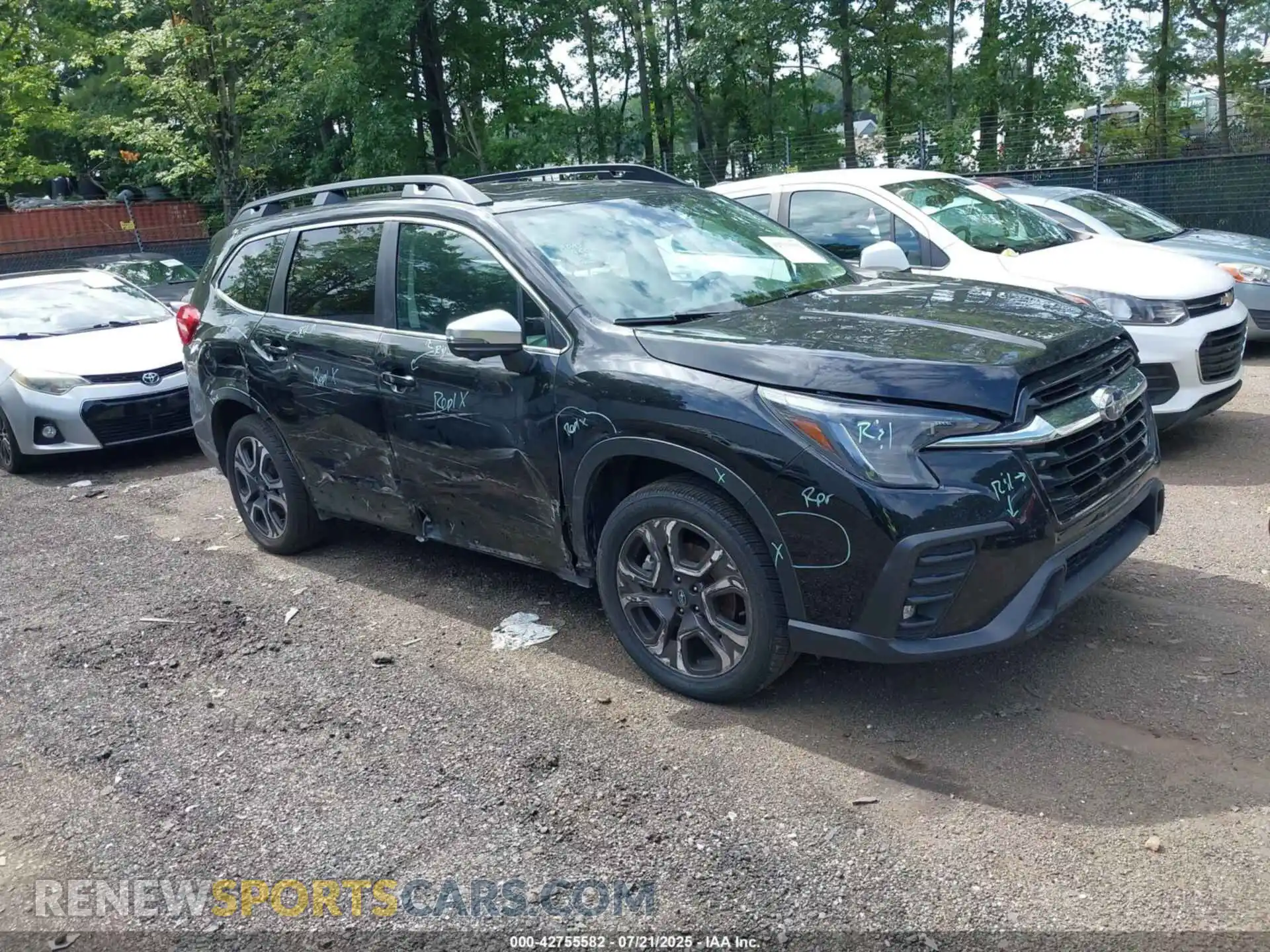 1 Photograph of a damaged car 4S4WMARD1P3447872 SUBARU ASCENT 2023
