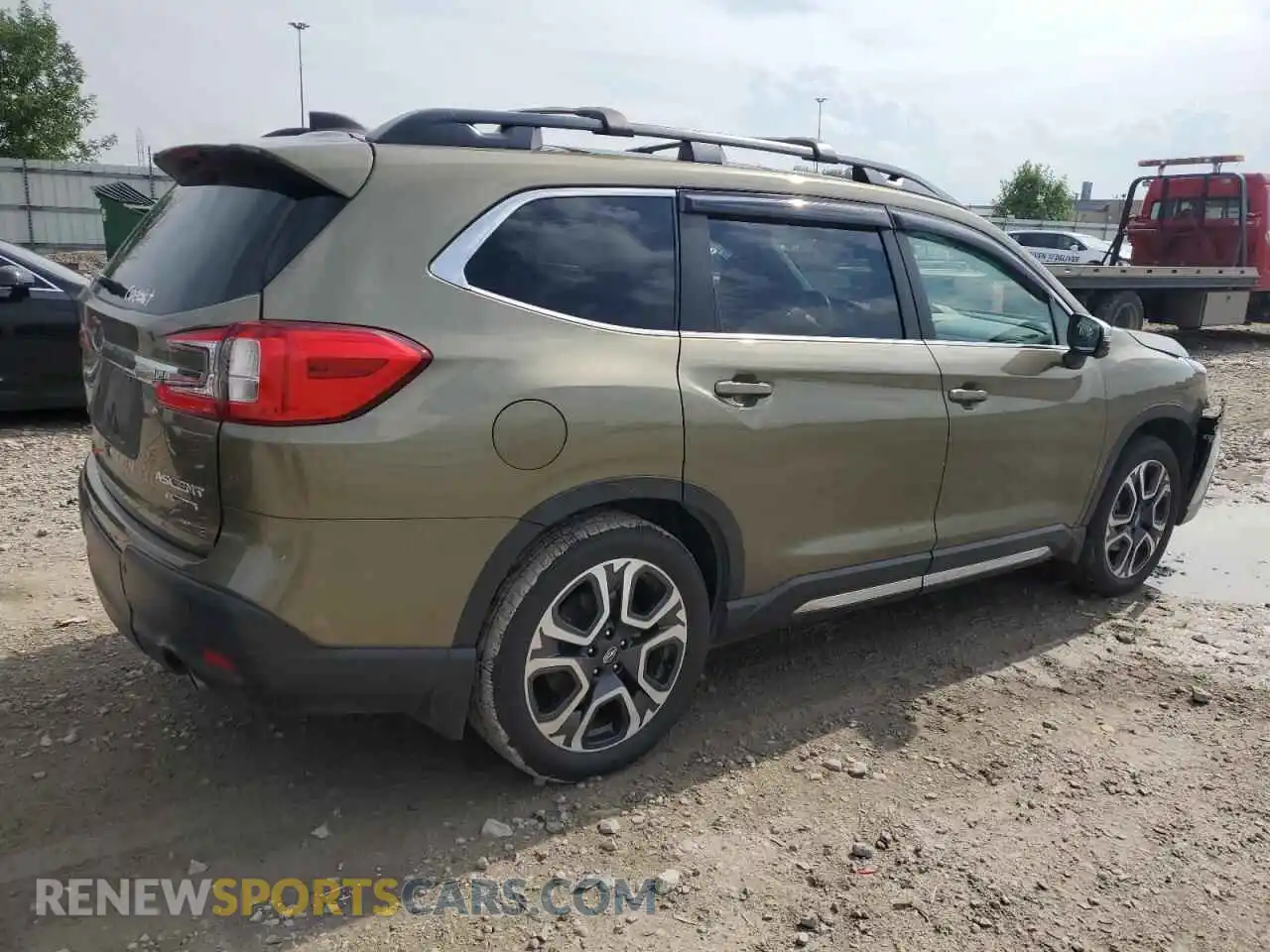 3 Фотография поврежденного автомобиля 4S4WMARD1P3450674 SUBARU ASCENT 2023