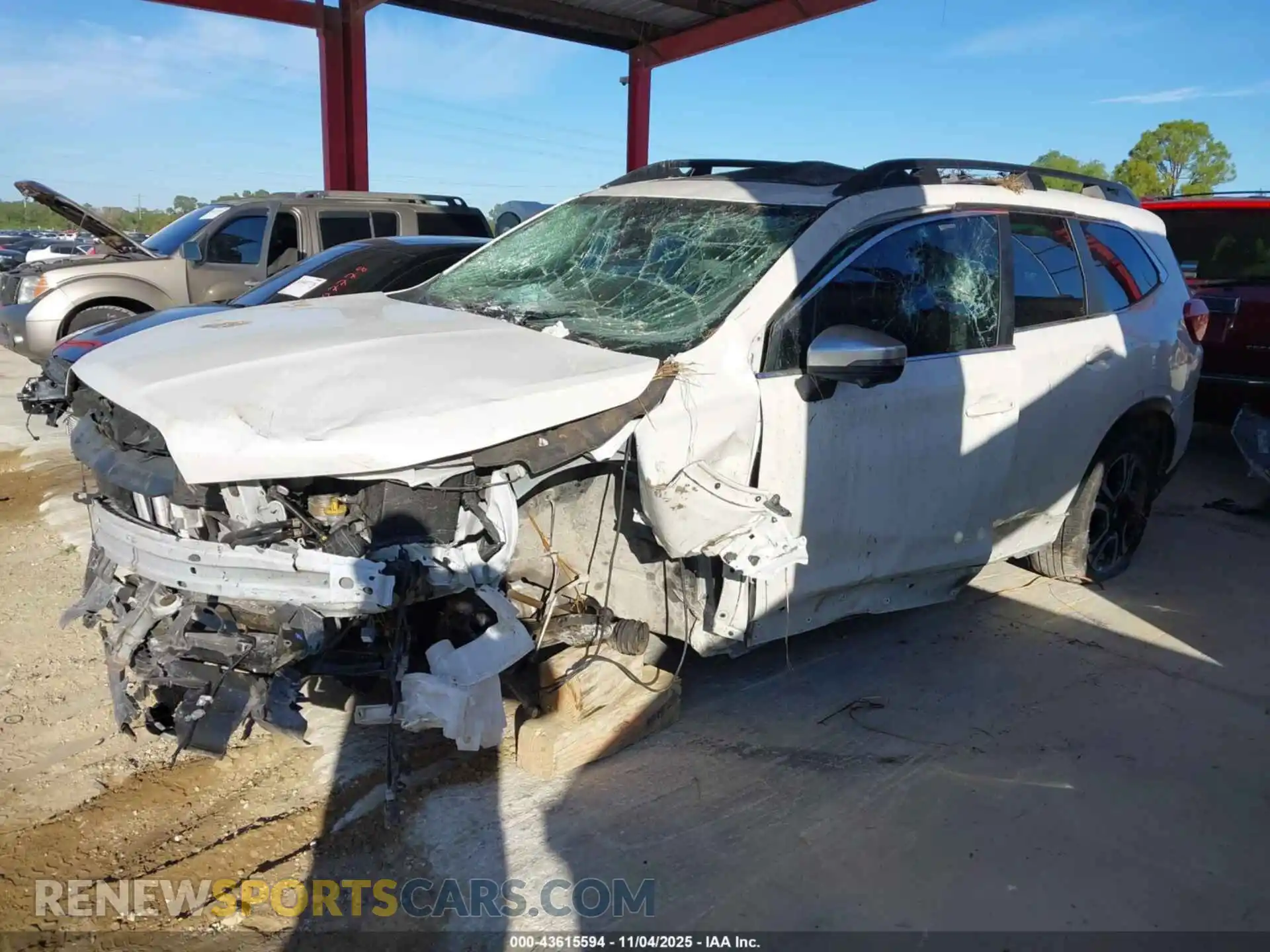 2 Photograph of a damaged car 4S4WMARD4P3460034 SUBARU ASCENT 2023