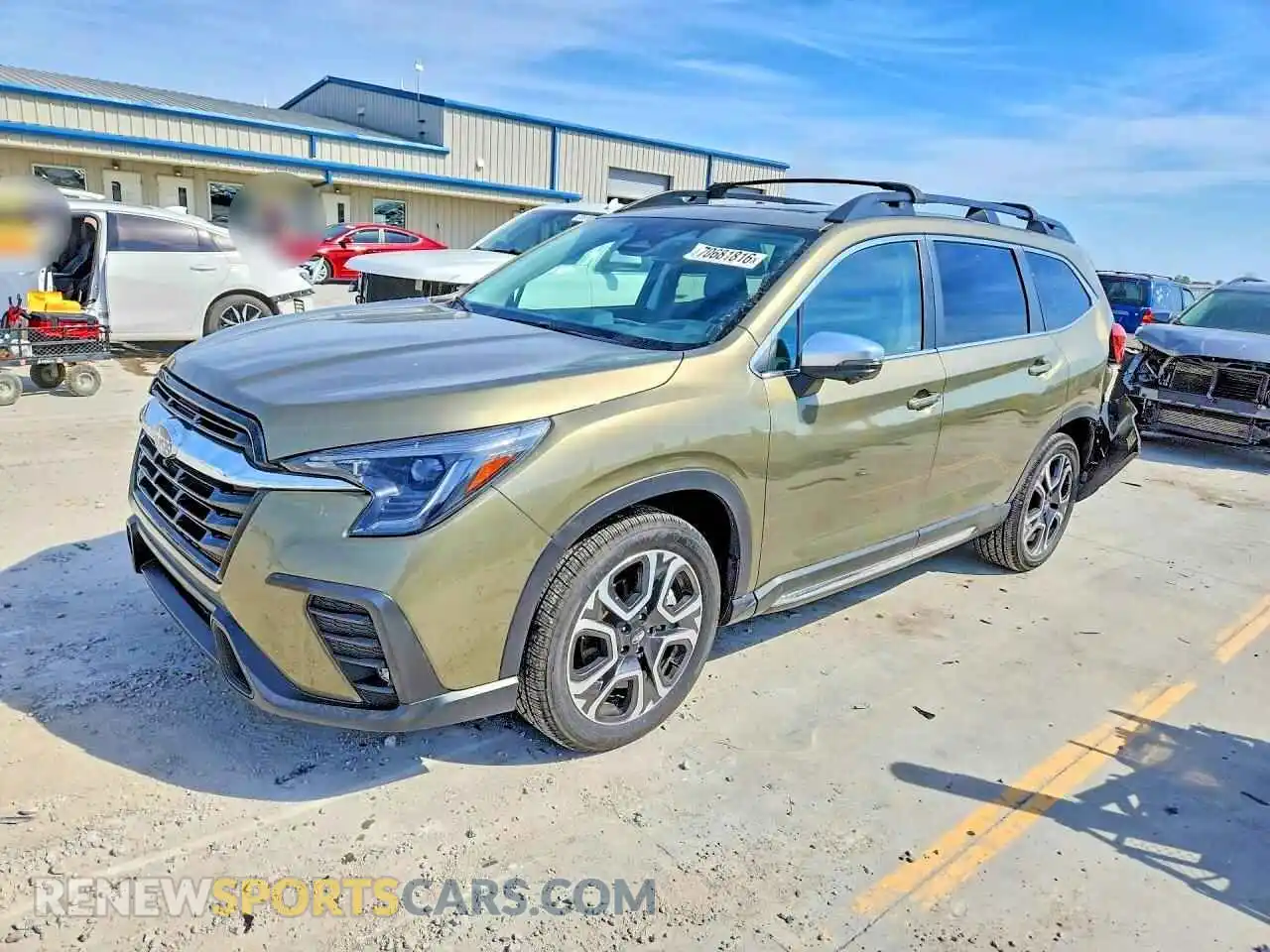 1 fotografías del automóvil dañado 4S4WMARD5P3423459 SUBARU ASCENT 2023