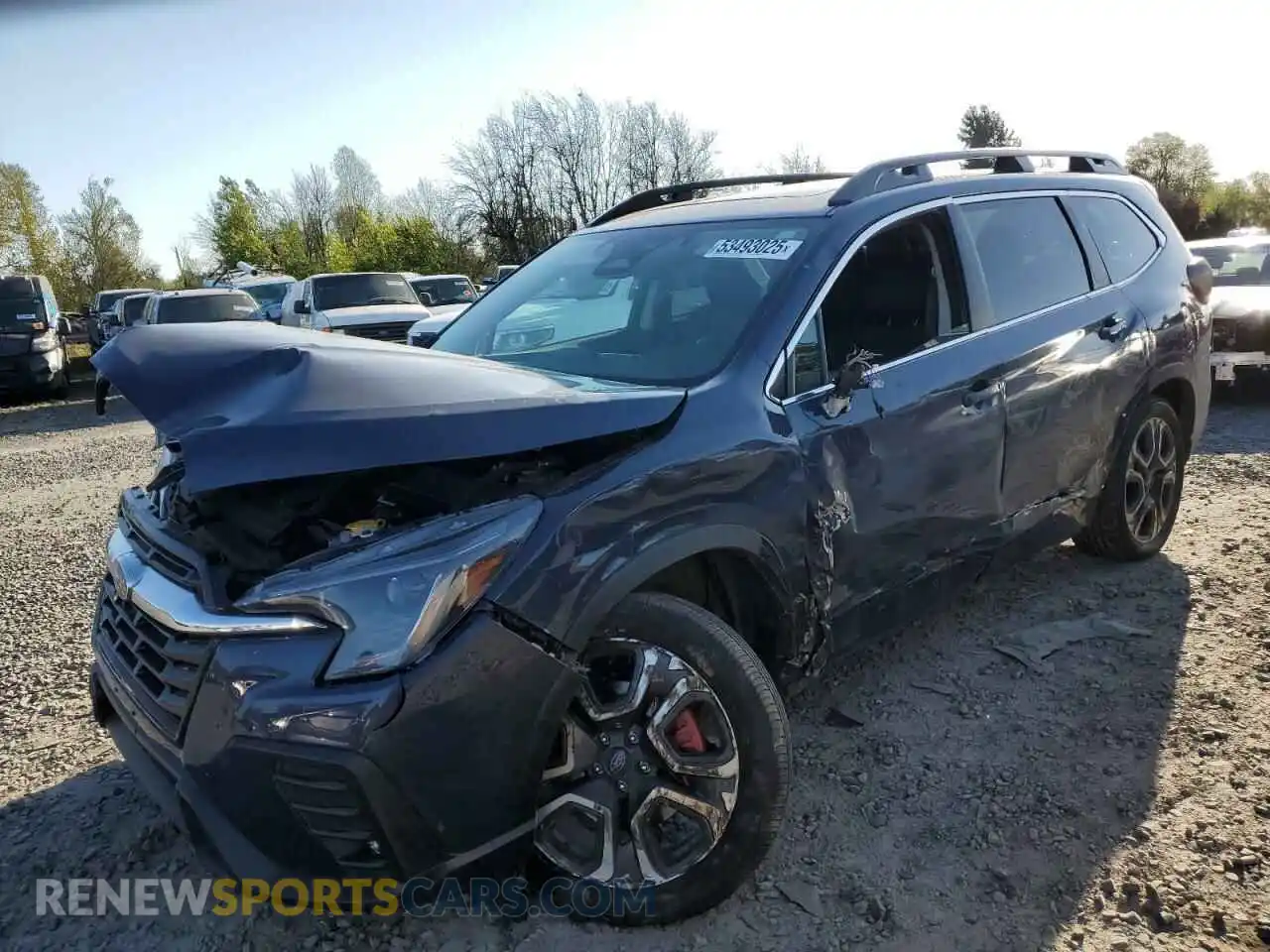 1 Photograph of a damaged car 4S4WMARD7P3441512 SUBARU ASCENT 2023