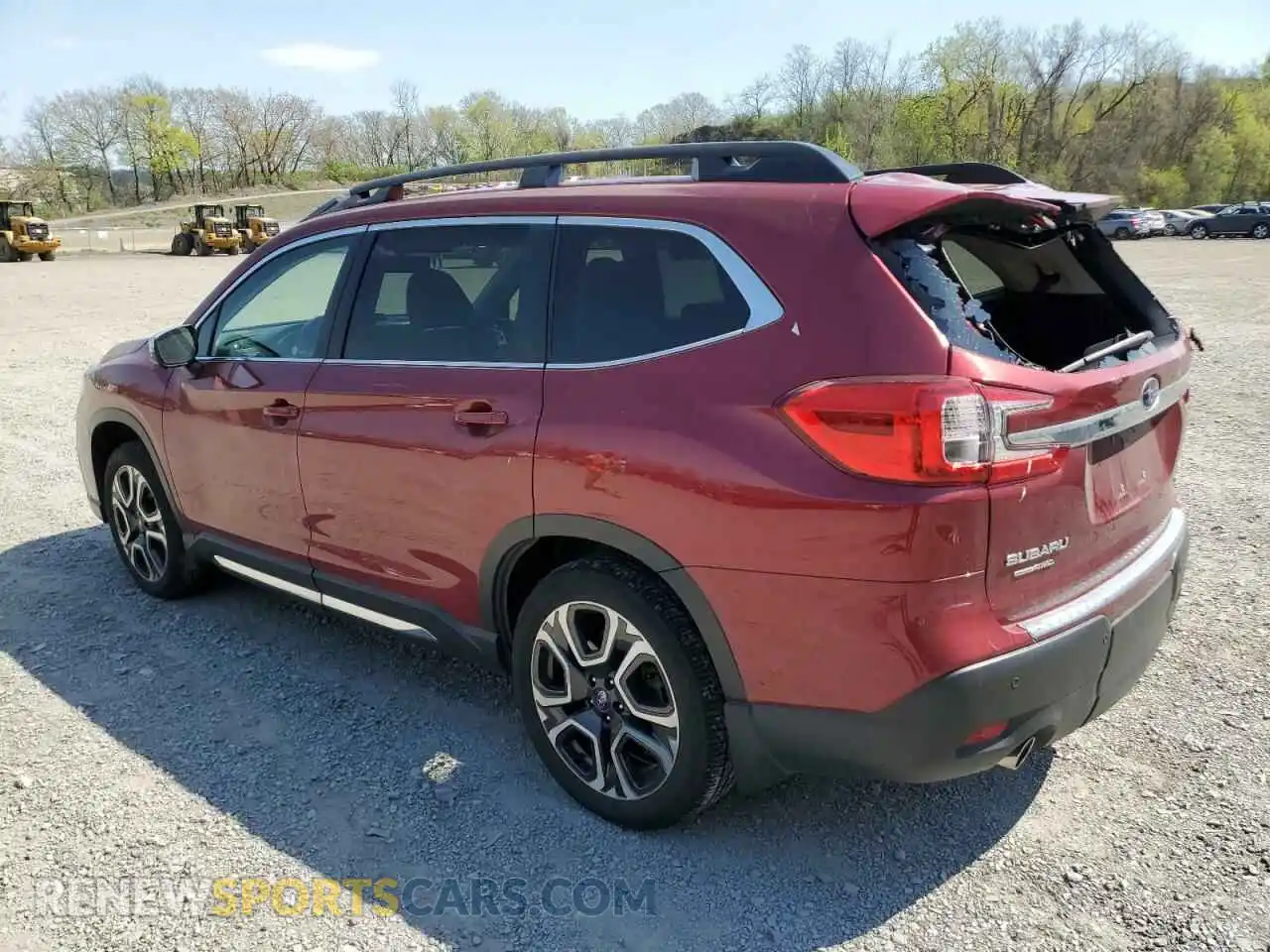 2 Photograph of a damaged car 4S4WMARD9P3414344 SUBARU ASCENT 2023