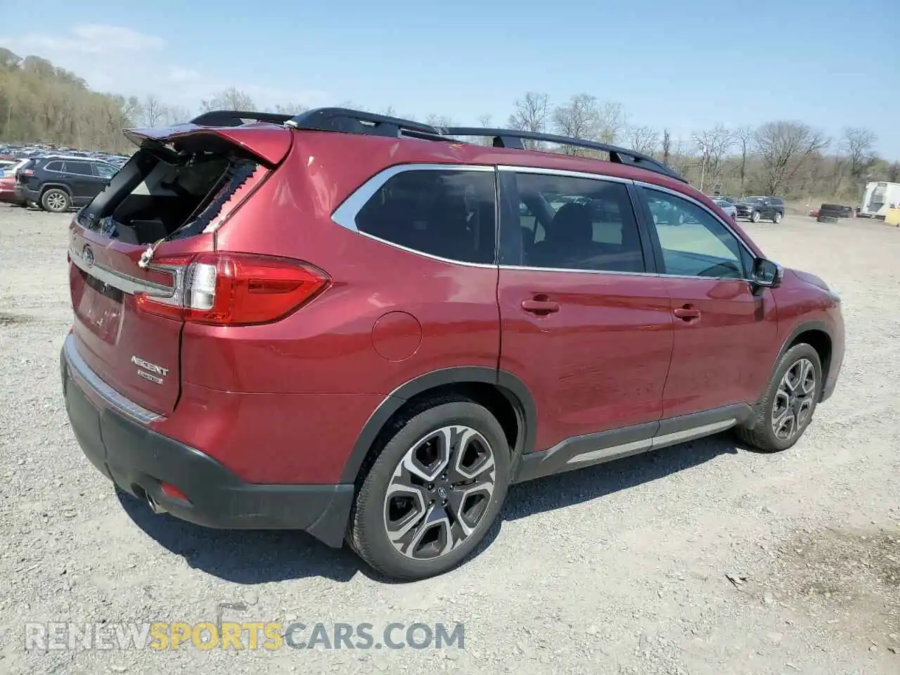 3 Photograph of a damaged car 4S4WMARD9P3414344 SUBARU ASCENT 2023