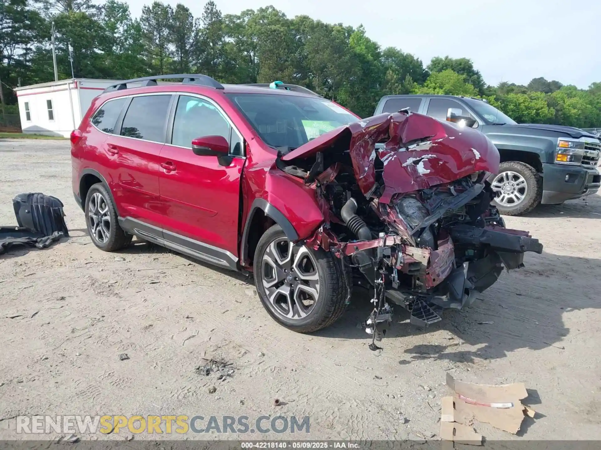 1 Photograph of a damaged car 4S4WMASD0P3426666 SUBARU ASCENT 2023