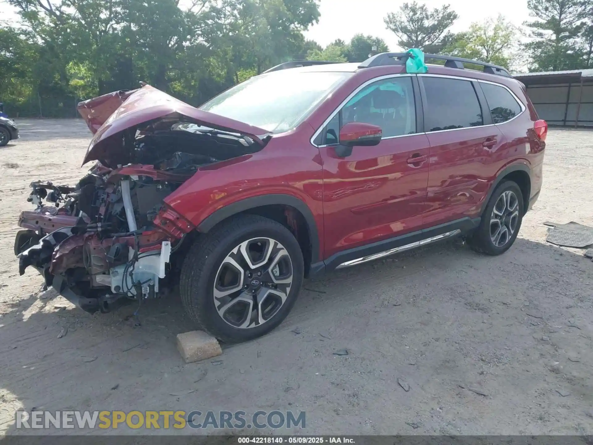 2 Photograph of a damaged car 4S4WMASD0P3426666 SUBARU ASCENT 2023
