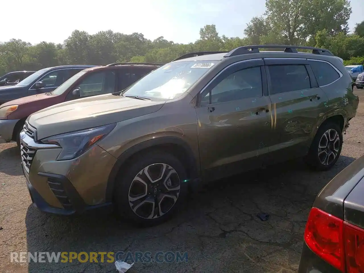 1 Фотография поврежденного автомобиля 4S4WMASD1P3401498 SUBARU ASCENT 2023