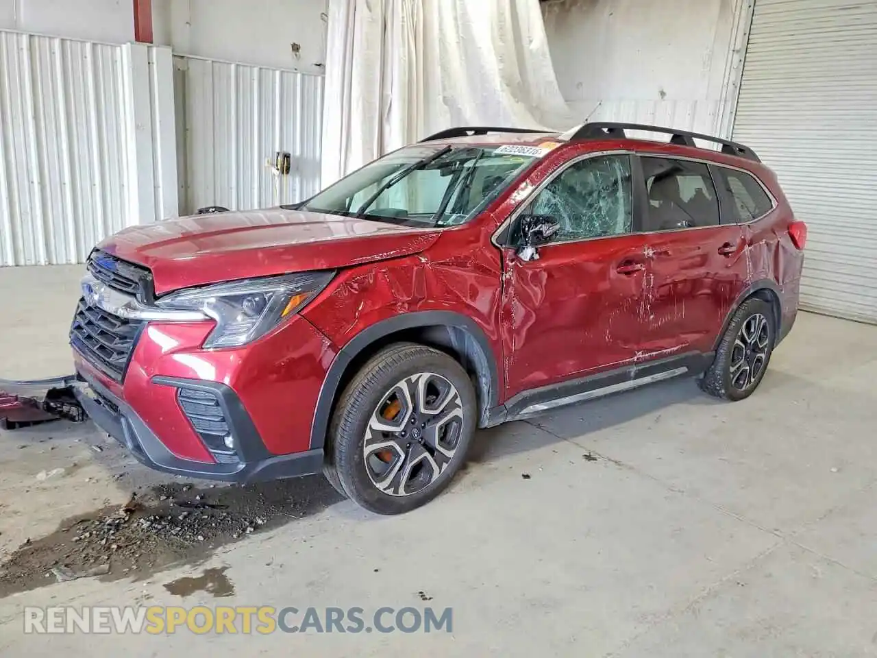 1 Фотография поврежденного автомобиля 4S4WMASD1P3445193 SUBARU ASCENT 2023