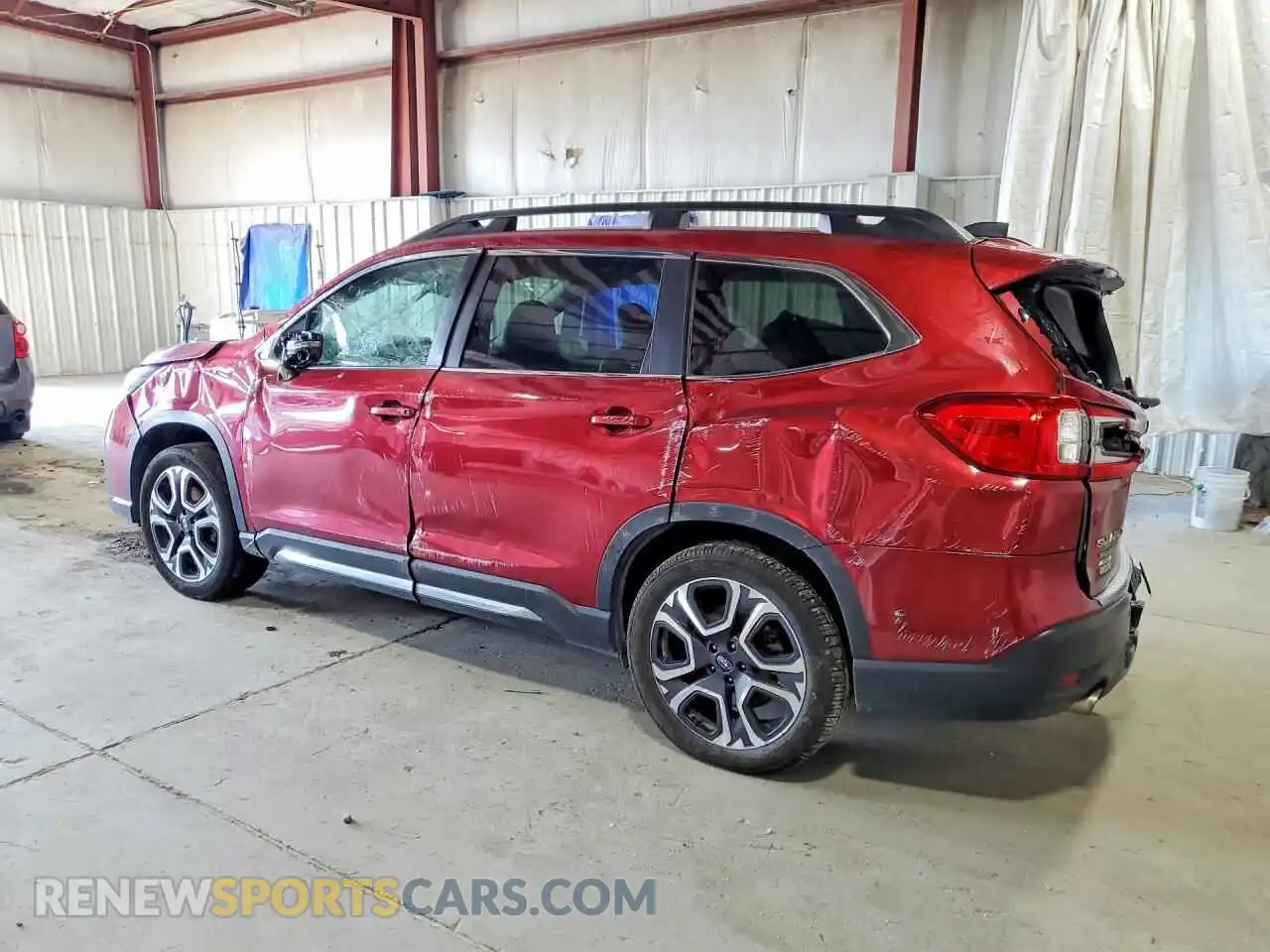 2 Фотография поврежденного автомобиля 4S4WMASD1P3445193 SUBARU ASCENT 2023
