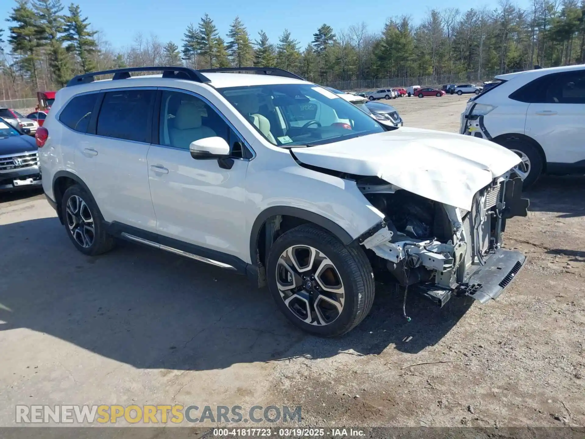 1 Photograph of a damaged car 4S4WMASD7P3442198 SUBARU ASCENT 2023