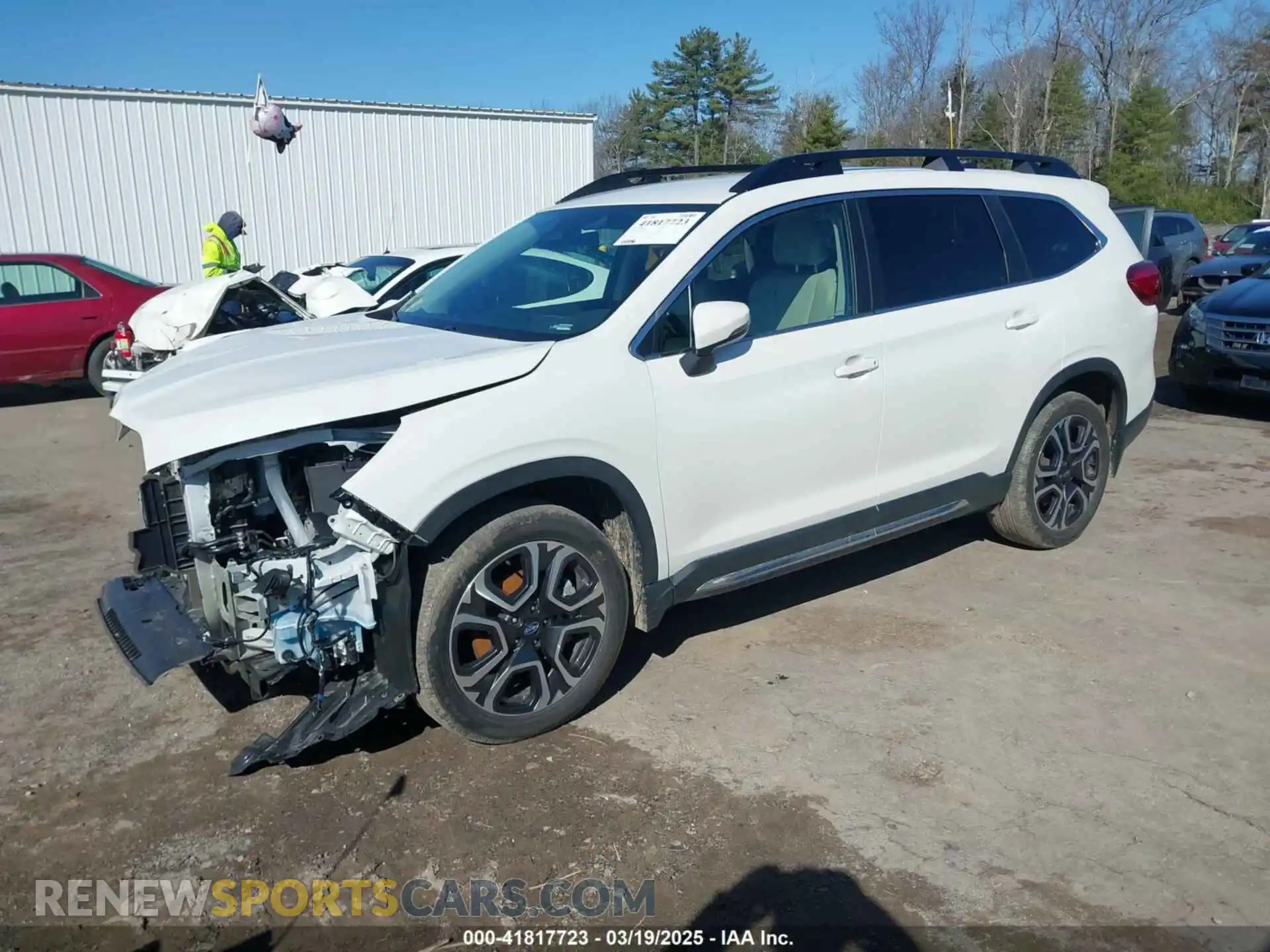 2 Photograph of a damaged car 4S4WMASD7P3442198 SUBARU ASCENT 2023