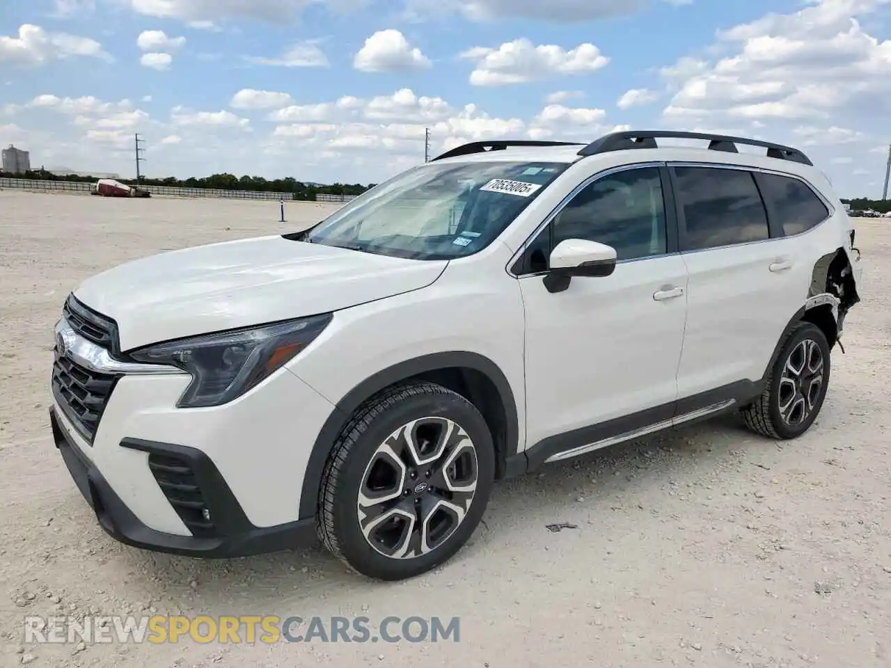 1 Photograph of a damaged car 4S4WMASD8P3452349 SUBARU ASCENT 2023