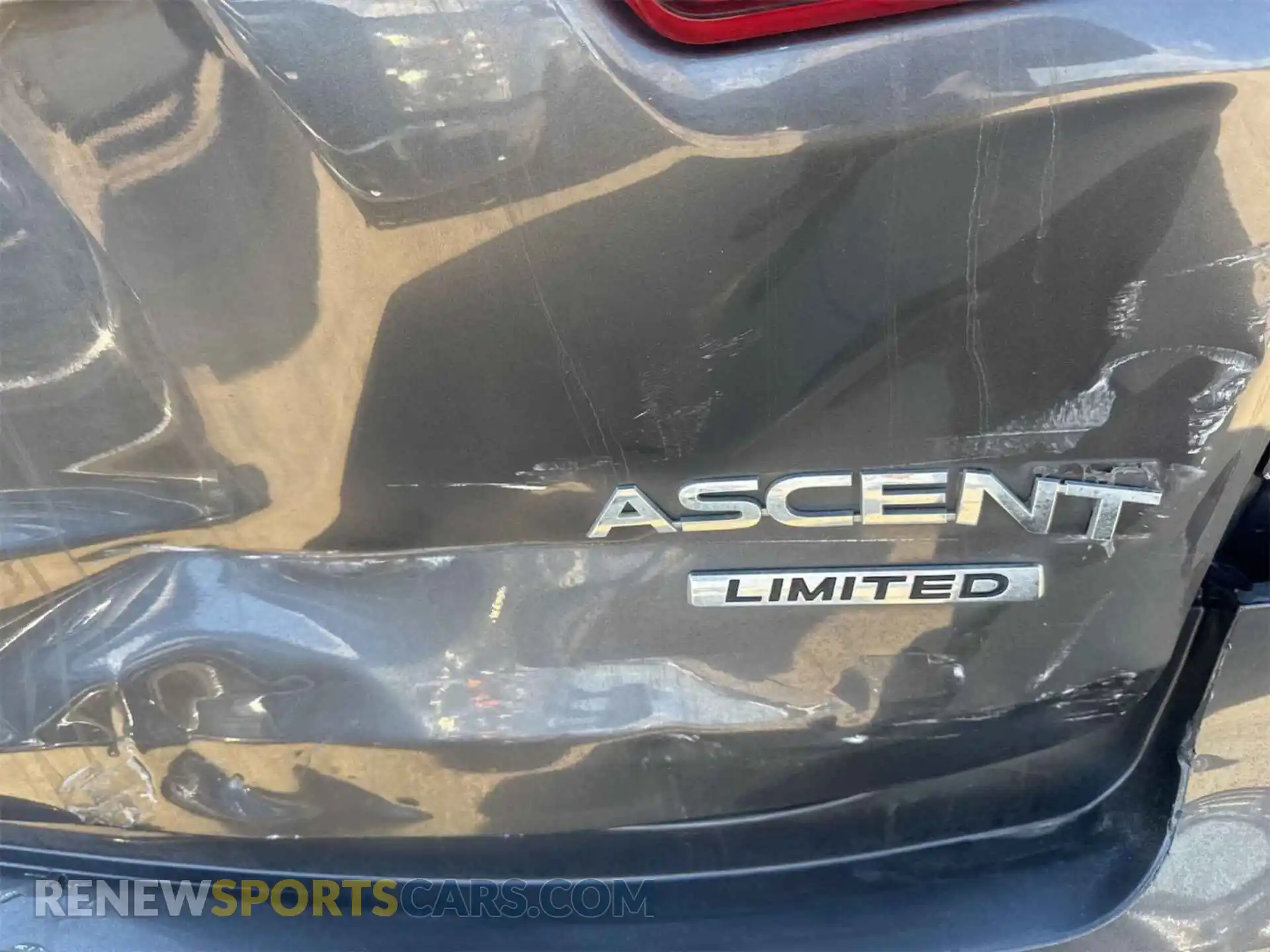 1 Photograph of a damaged car 4S4WMASDXP3419501 SUBARU ASCENT 2023