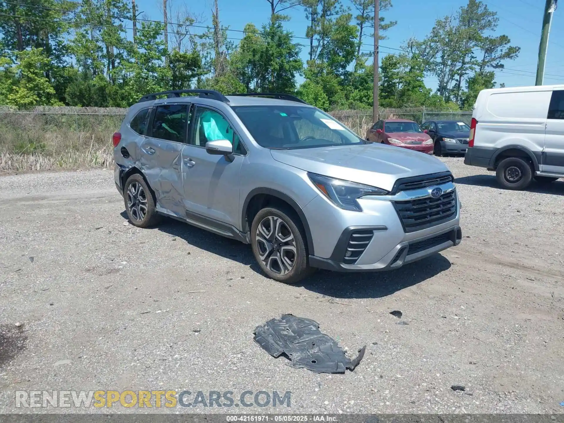 1 Photograph of a damaged car 4S4WMASDXP3424195 SUBARU ASCENT 2023