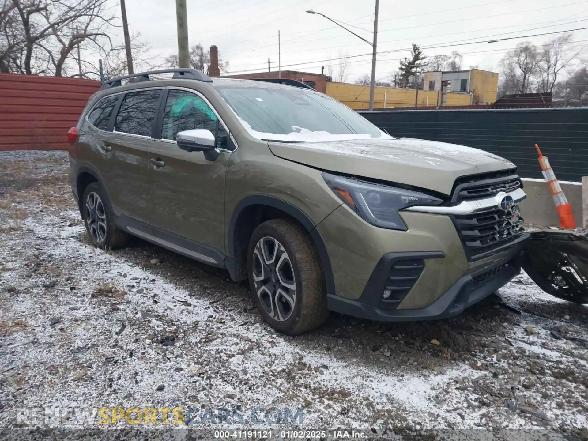 1 Photograph of a damaged car 4S4WMAUD0P3404678 SUBARU ASCENT 2023