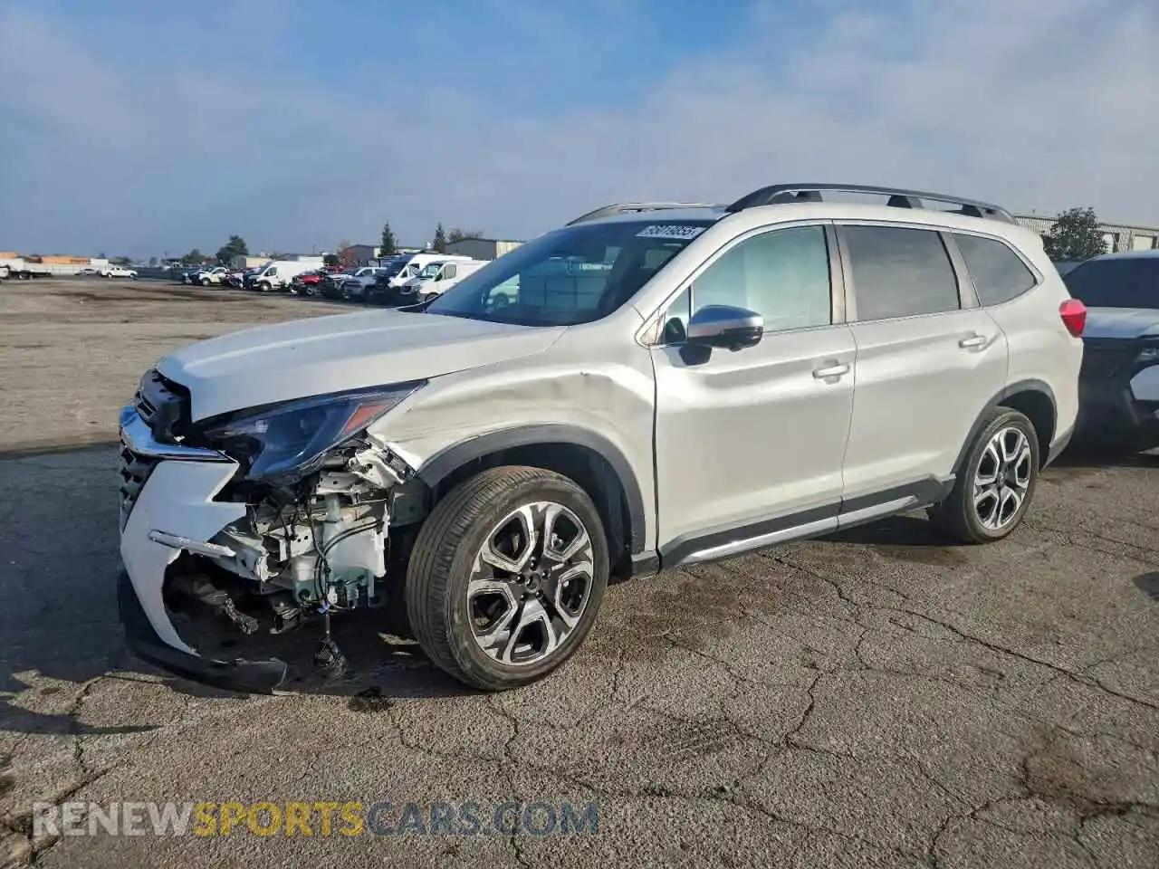 1 Photograph of a damaged car 4S4WMAUD0P3447014 SUBARU ASCENT 2023