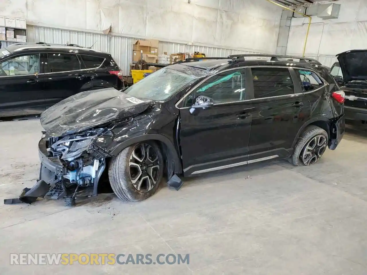 1 Photograph of a damaged car 4S4WMAUD1P3410683 SUBARU ASCENT 2023