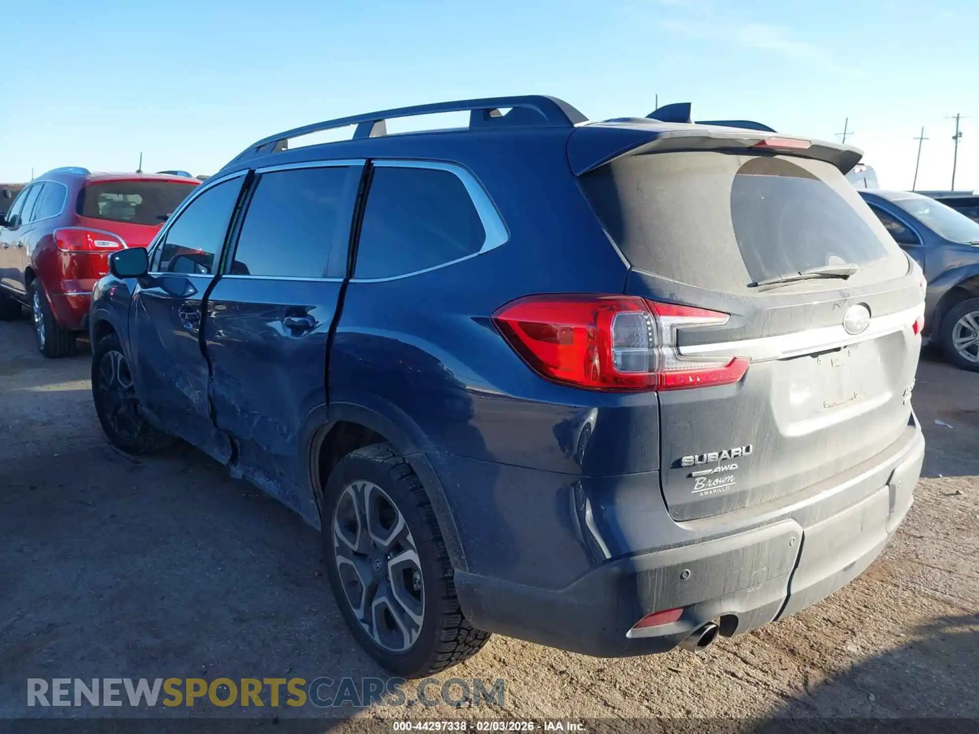 3 Photograph of a damaged car 4S4WMAUD3P3441630 SUBARU ASCENT 2023