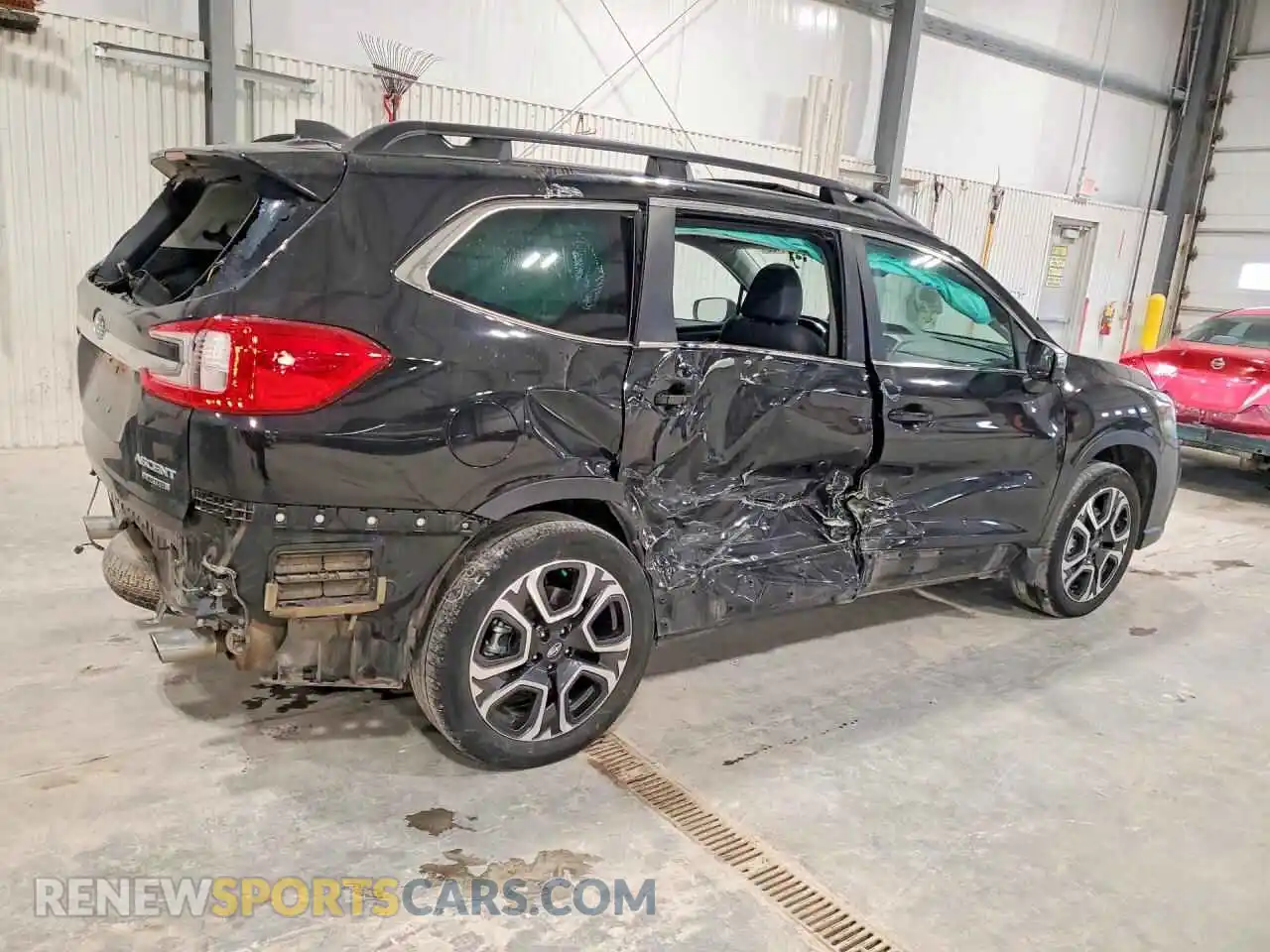 3 Фотография поврежденного автомобиля 4S4WMAUD5P3418253 SUBARU ASCENT 2023