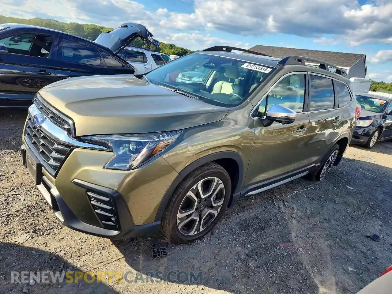 1 Photograph of a damaged car 4S4WMAUD5P3447610 SUBARU ASCENT 2023