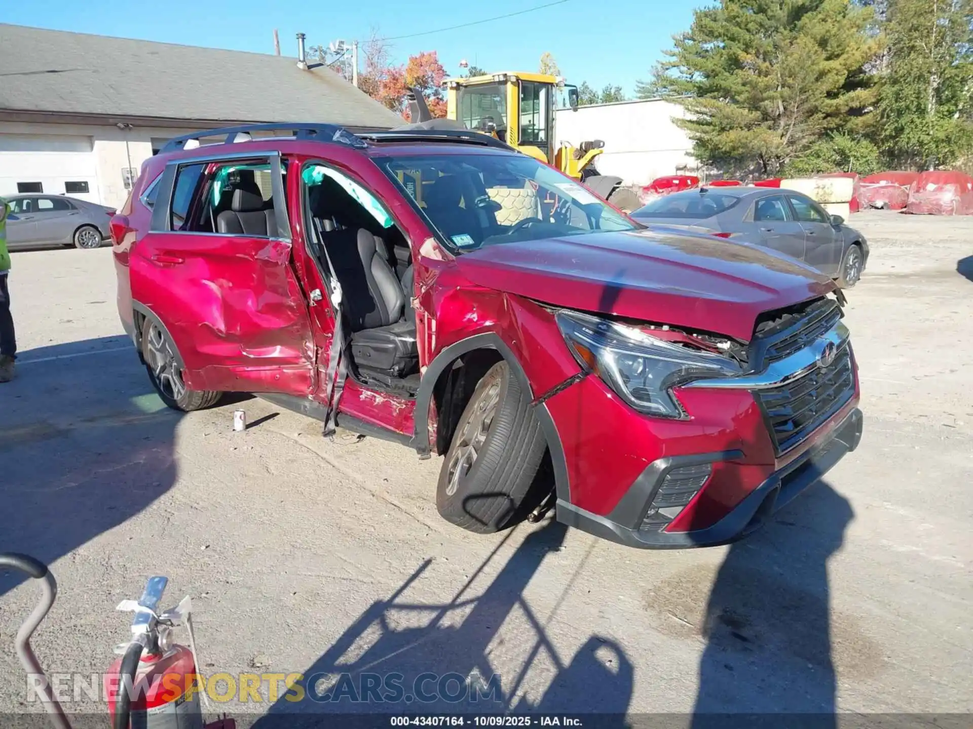 1 Photograph of a damaged car 4S4WMAUD6P3407519 SUBARU ASCENT 2023