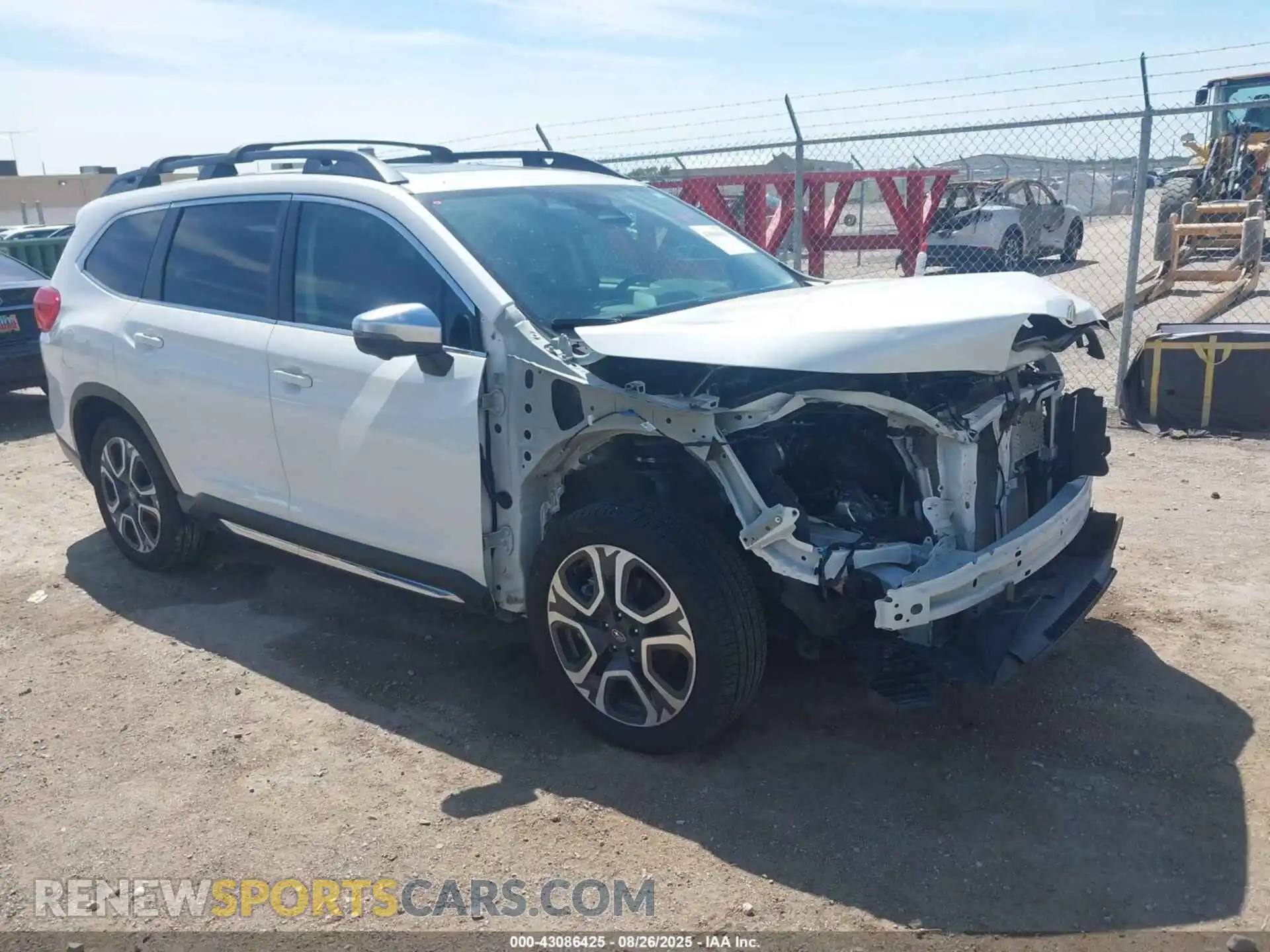 1 Photograph of a damaged car 4S4WMAUD6P3446417 SUBARU ASCENT 2023