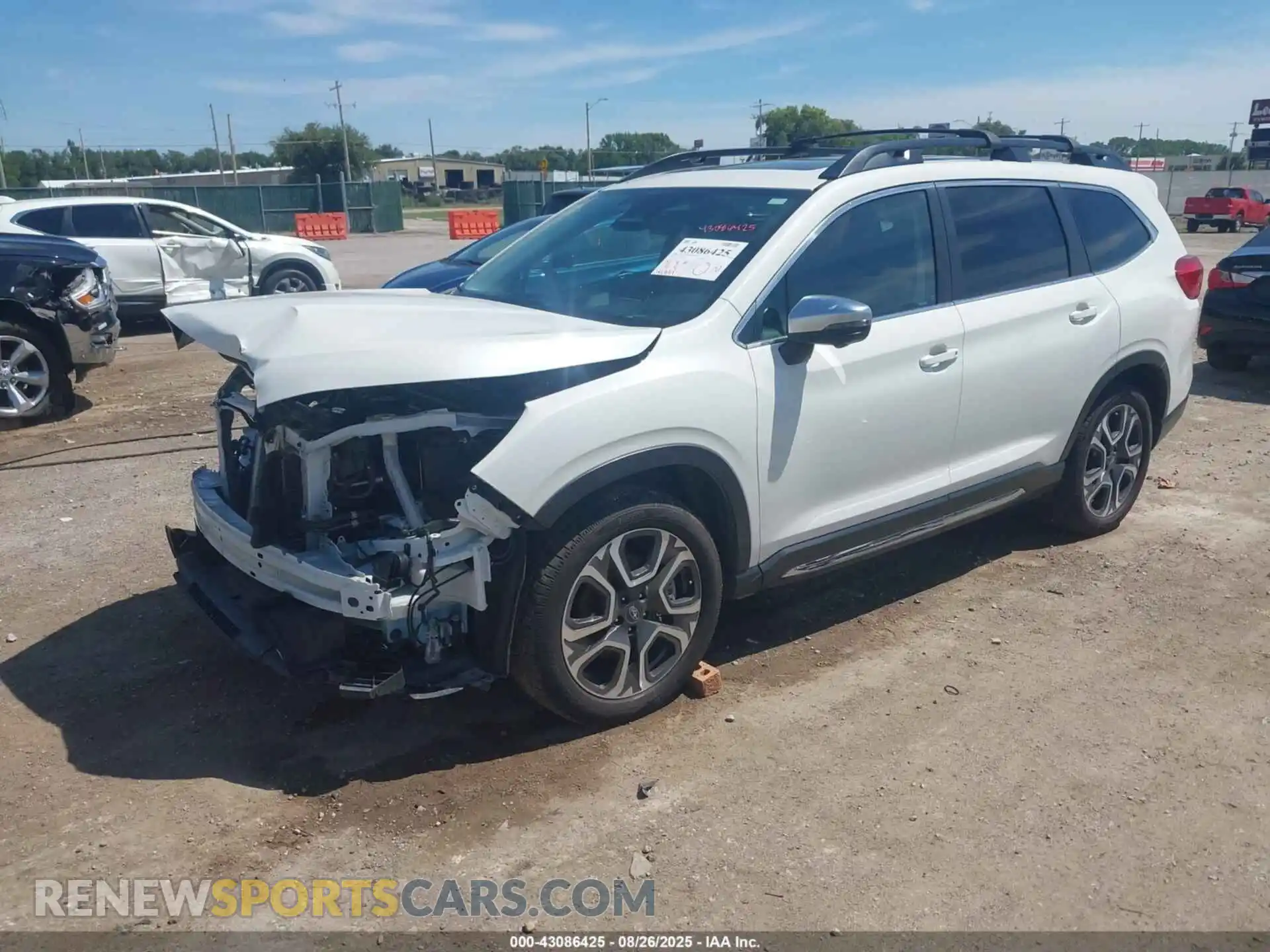 2 Photograph of a damaged car 4S4WMAUD6P3446417 SUBARU ASCENT 2023