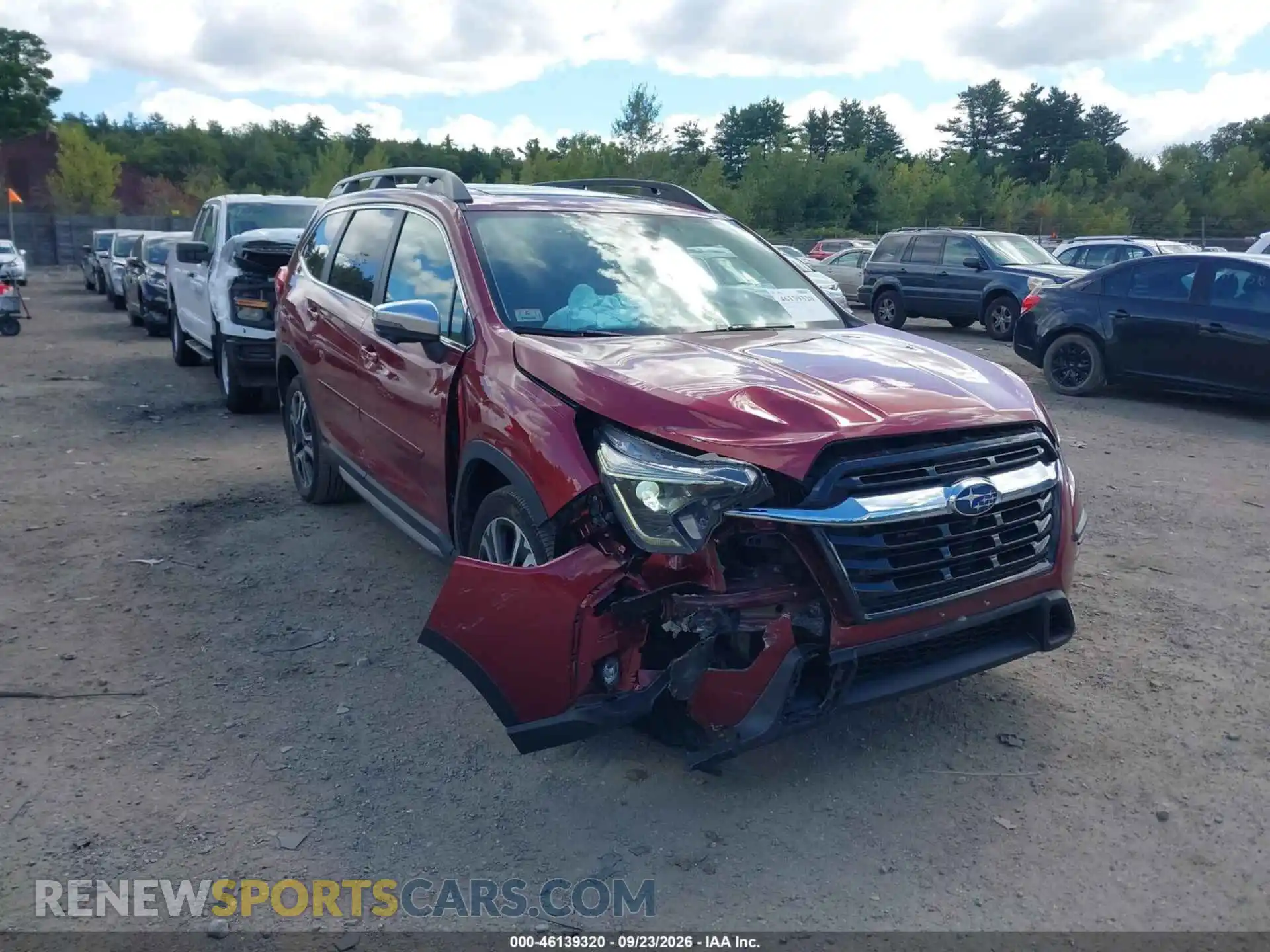 1 fotografías del automóvil dañado 4S4WMAUD7P3416181 SUBARU ASCENT 2023