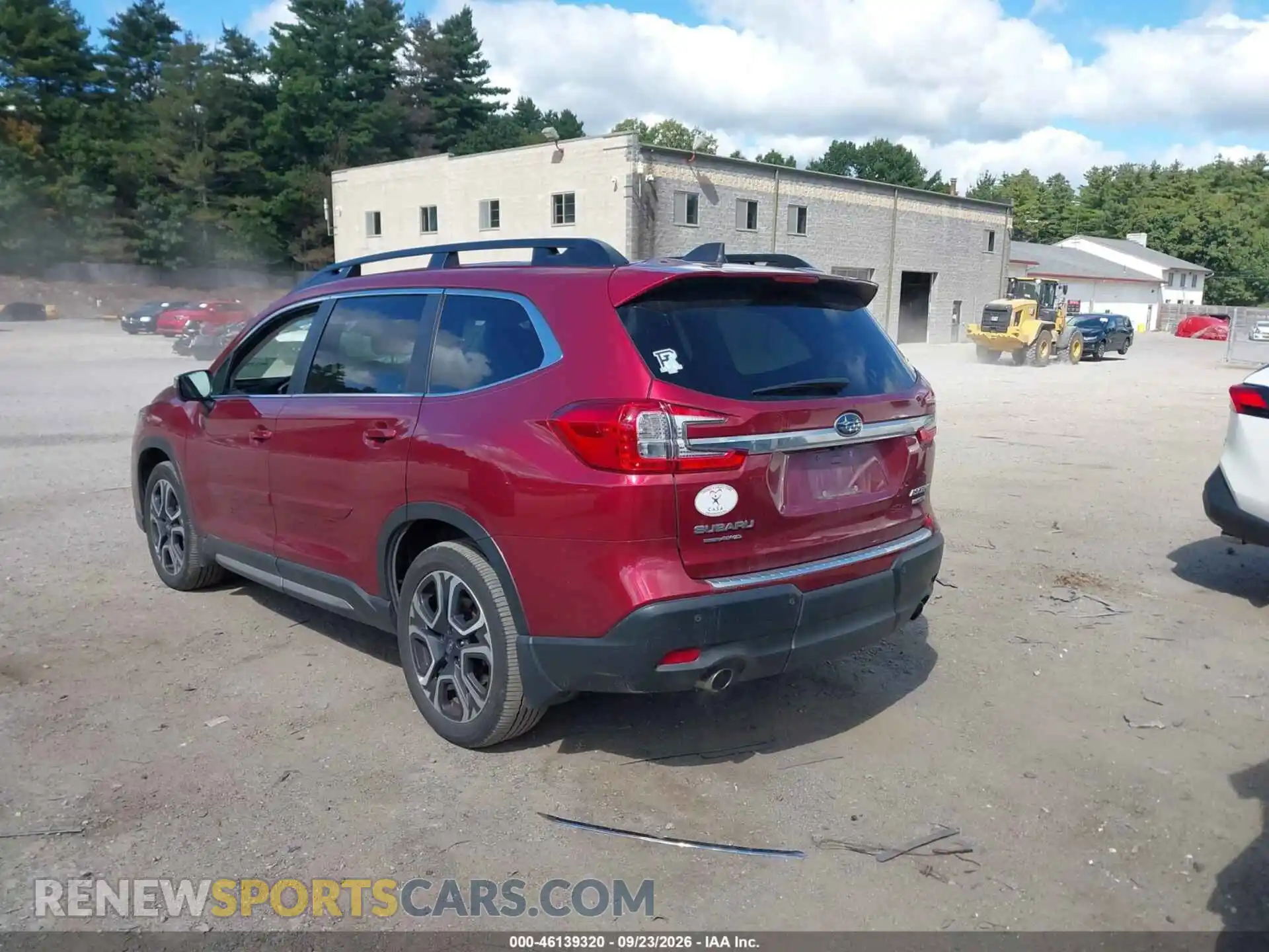 3 fotografías del automóvil dañado 4S4WMAUD7P3416181 SUBARU ASCENT 2023