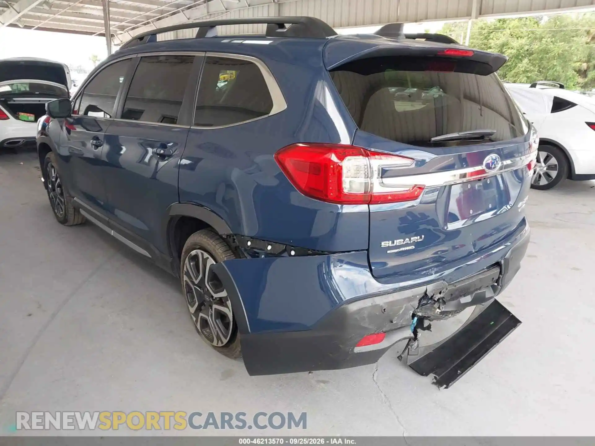 3 fotografías del automóvil dañado 4S4WMAUD7P3436690 SUBARU ASCENT 2023