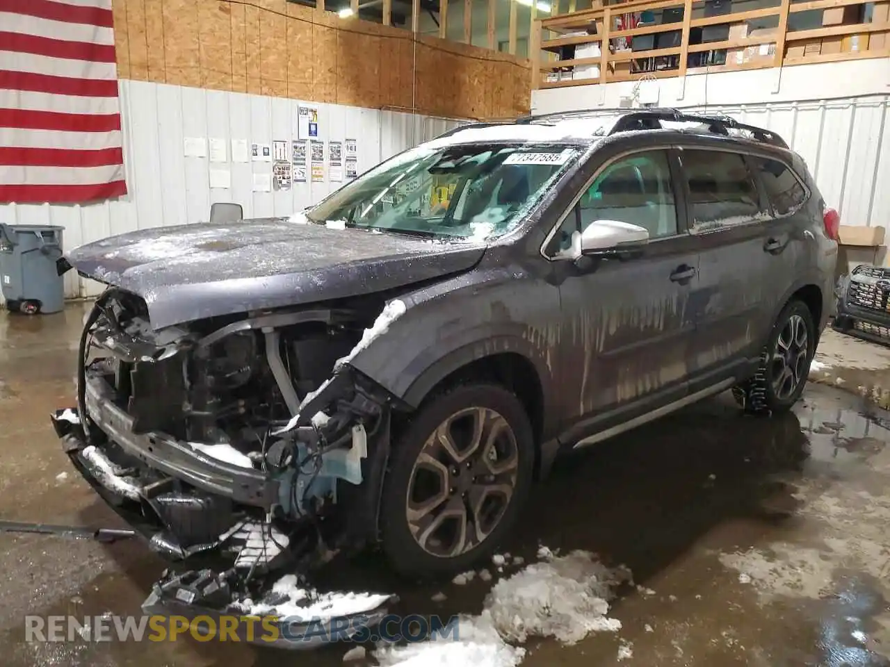 1 Фотография поврежденного автомобиля 4S4WMAUD9P3412925 SUBARU ASCENT 2023
