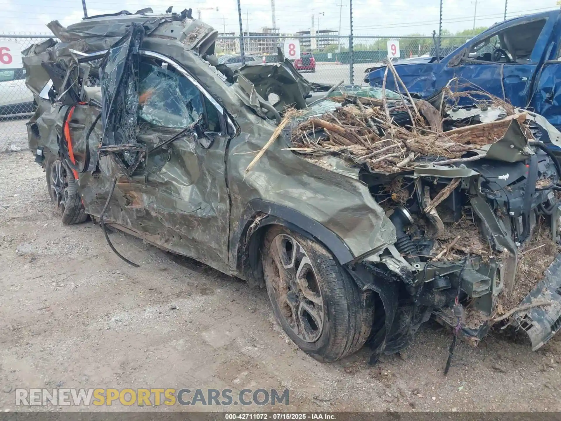 1 Photograph of a damaged car 4S4WMAUD9P3451787 SUBARU ASCENT 2023