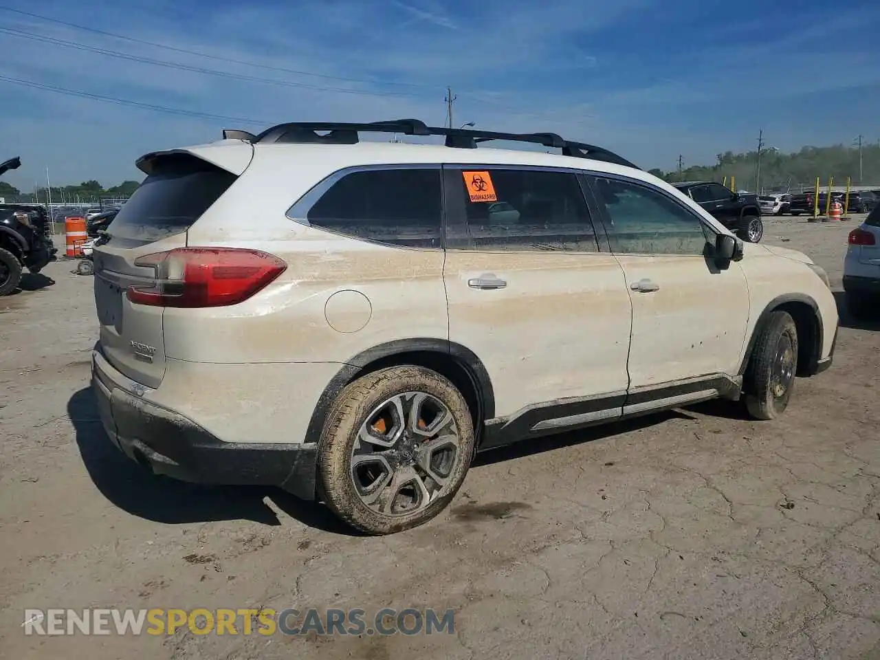 3 Фотография поврежденного автомобиля 4S4WMAWD0P3418691 SUBARU ASCENT 2023