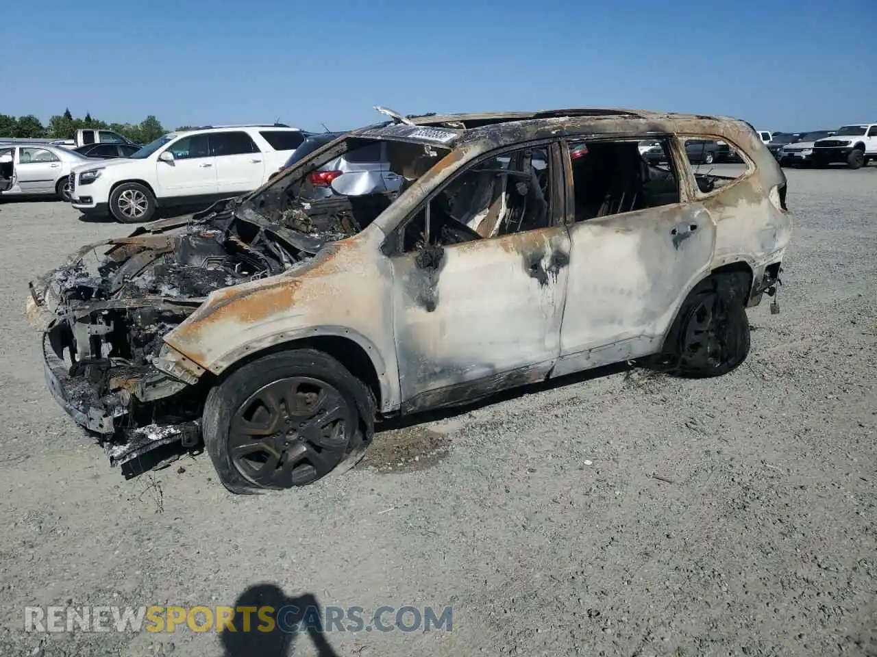 1 Photograph of a damaged car 4S4WMAWD0P3419940 SUBARU ASCENT 2023