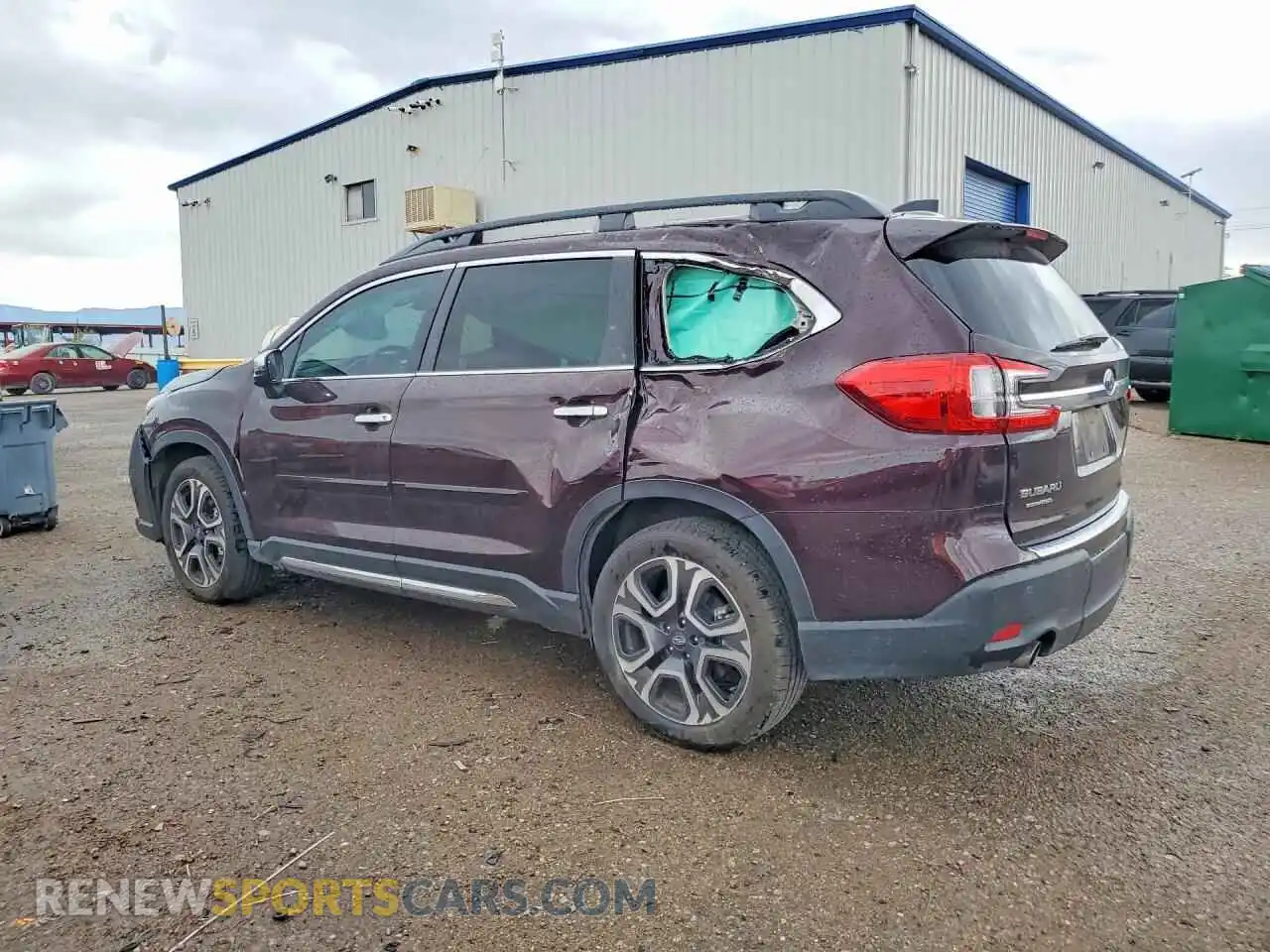 2 fotografías del automóvil dañado 4S4WMAWD1P3438321 SUBARU ASCENT 2023