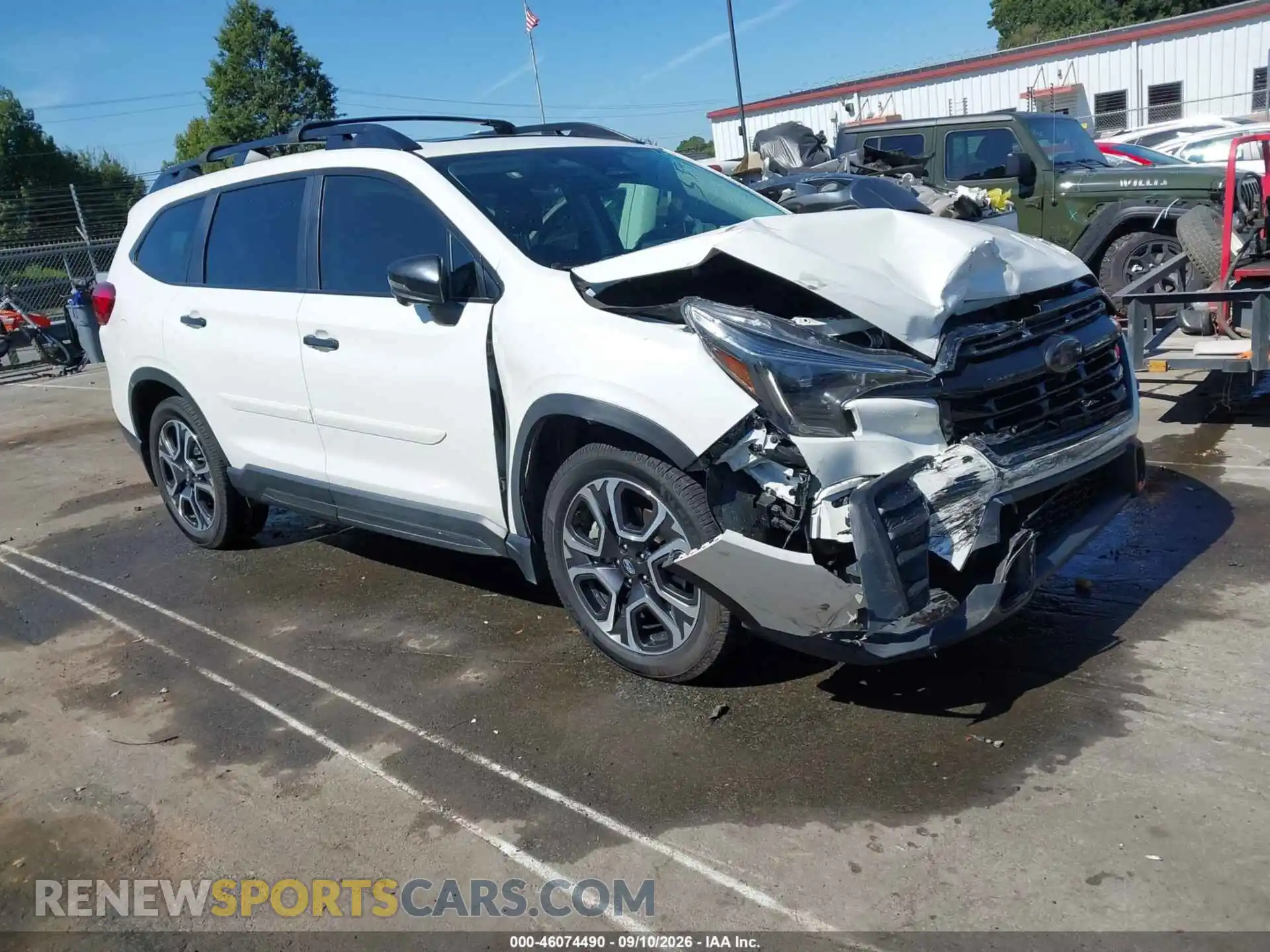 1 Photograph of a damaged car 4S4WMAWD1P3446449 SUBARU ASCENT 2023