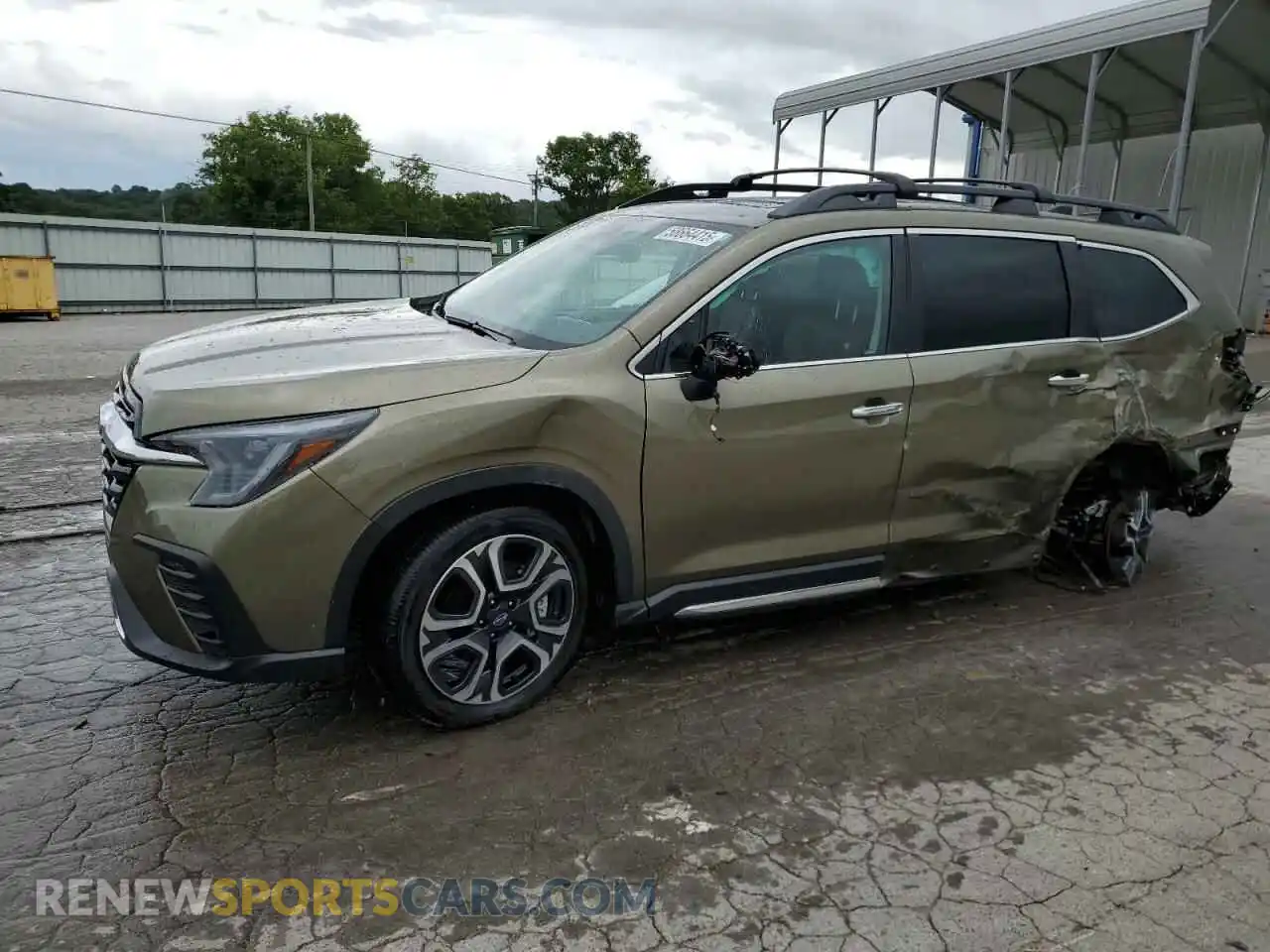 1 Photograph of a damaged car 4S4WMAWD2P3448243 SUBARU ASCENT 2023