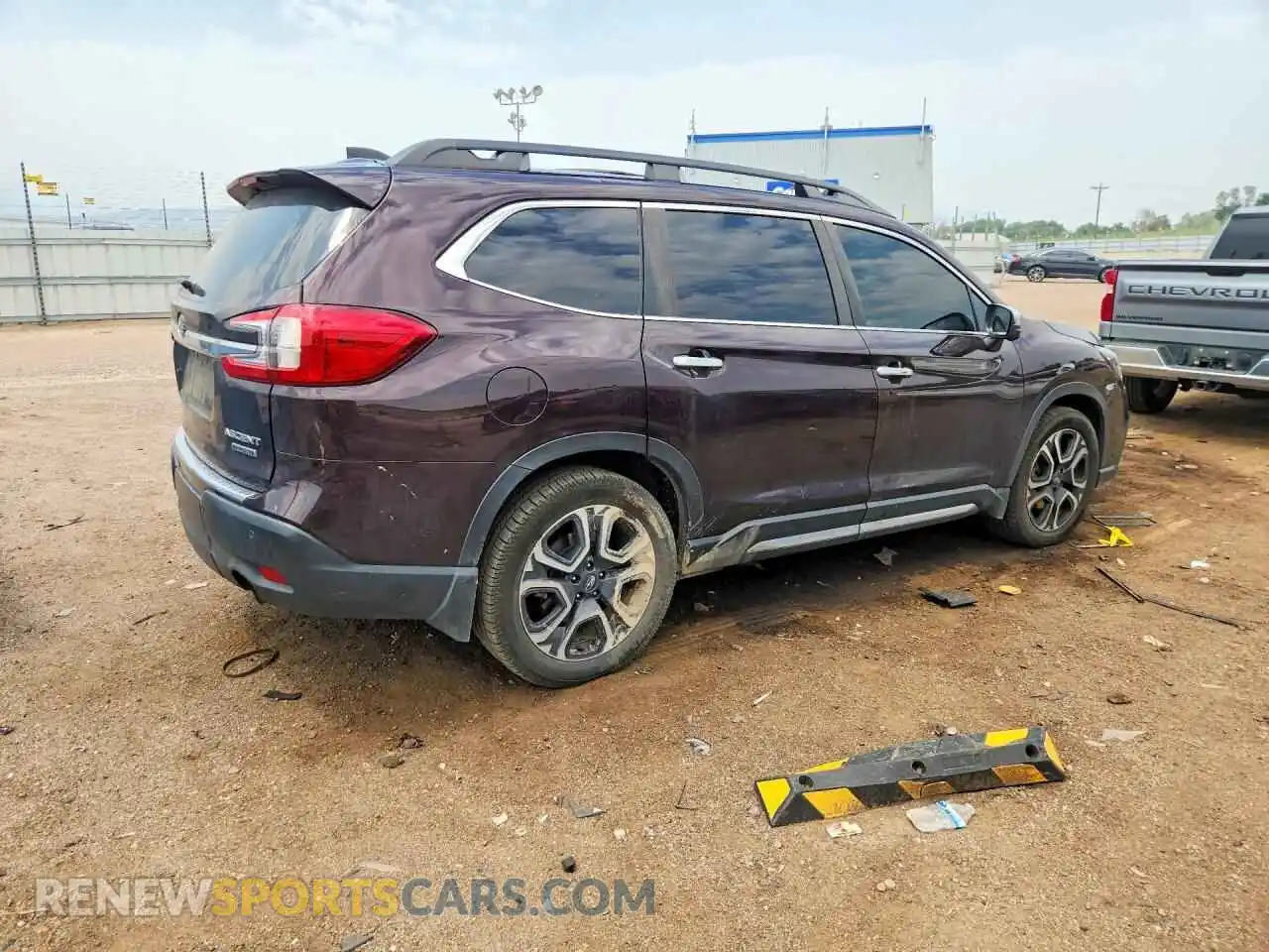 3 Photograph of a damaged car 4S4WMAWD2P3457606 SUBARU ASCENT 2023