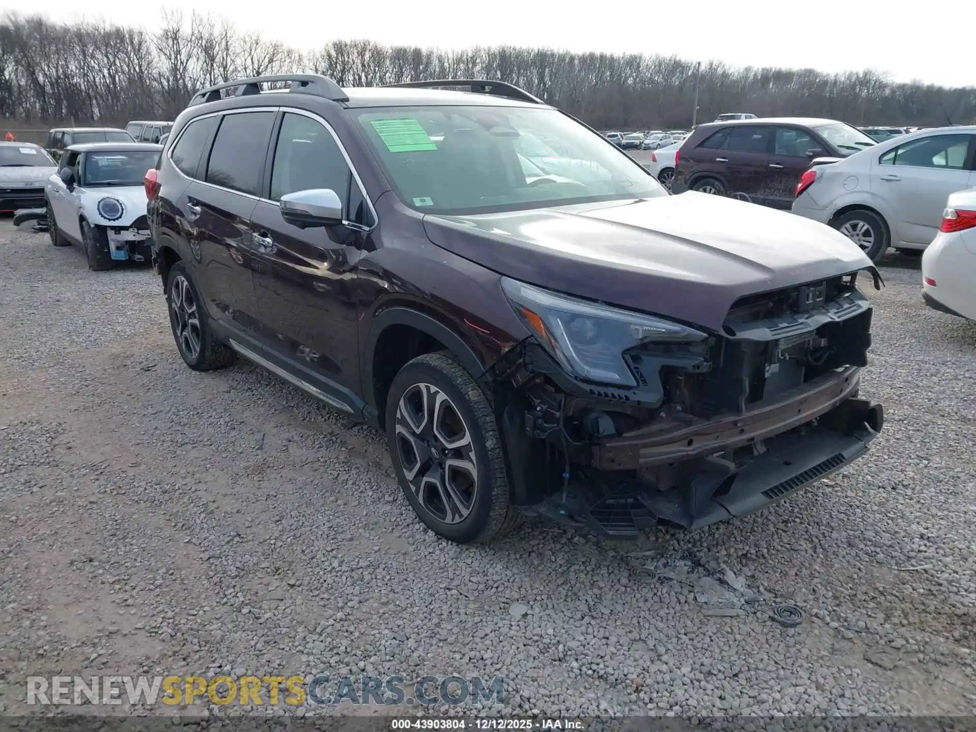 1 Photograph of a damaged car 4S4WMAWD3P3403814 SUBARU ASCENT 2023