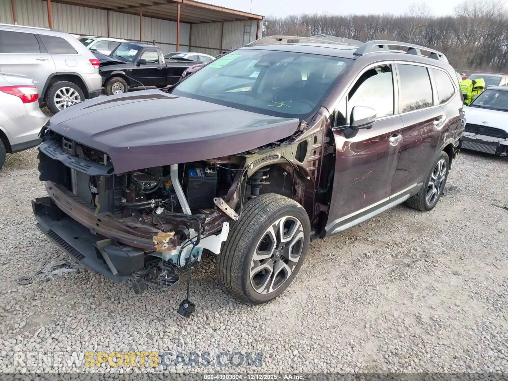 2 Photograph of a damaged car 4S4WMAWD3P3403814 SUBARU ASCENT 2023