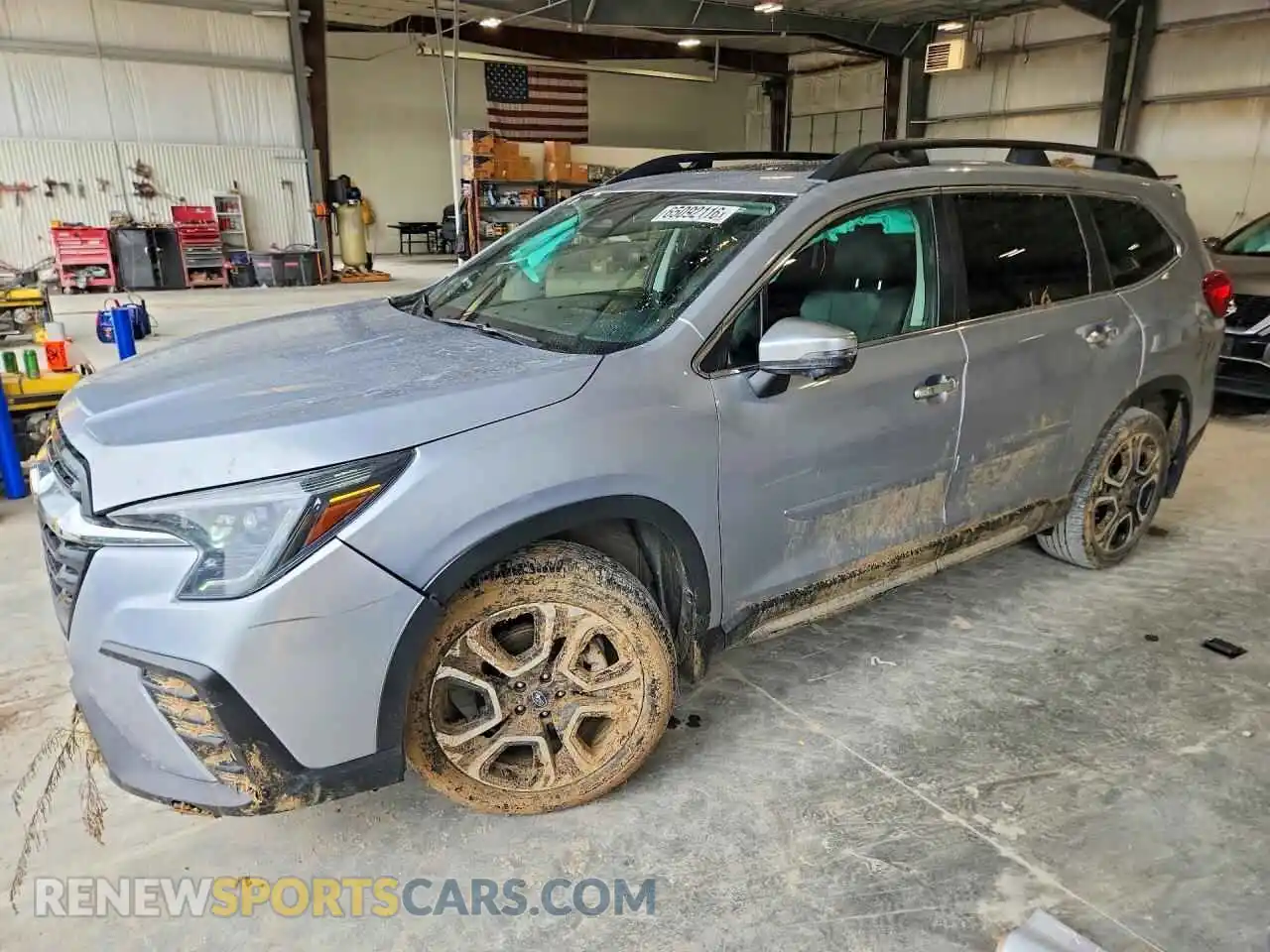 1 Photograph of a damaged car 4S4WMAWD3P3428437 SUBARU ASCENT 2023