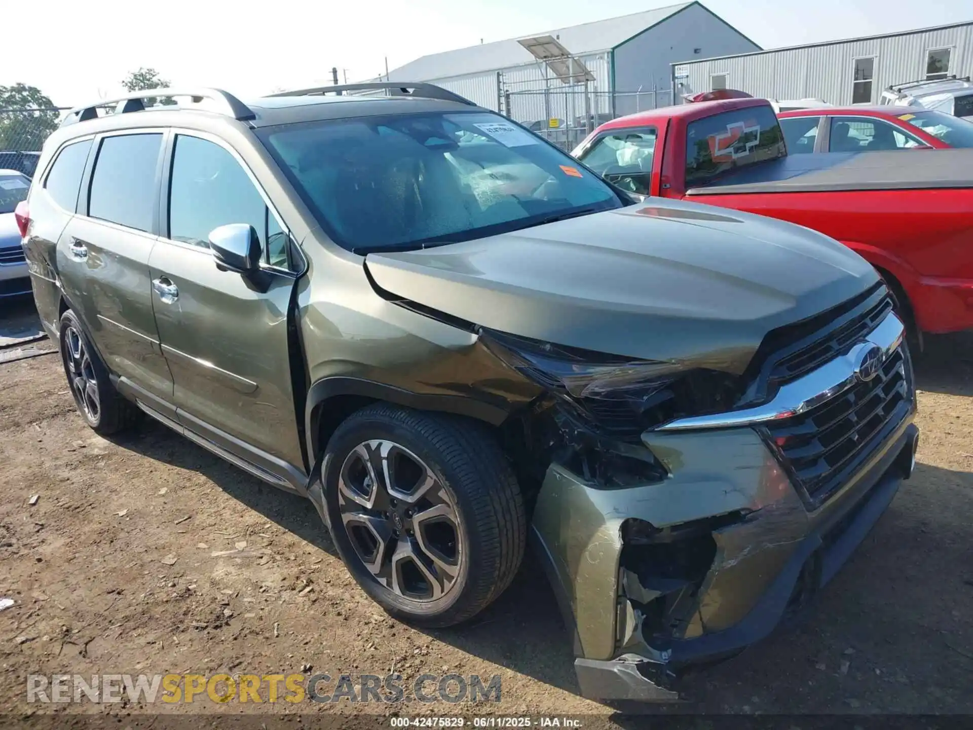1 Photograph of a damaged car 4S4WMAWD6P3454823 SUBARU ASCENT 2023