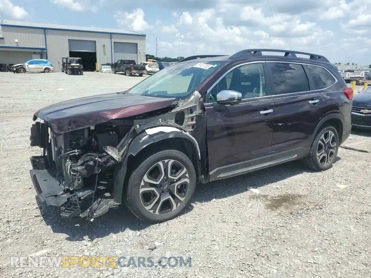 1 Photograph of a damaged car 4S4WMAWDXP3457806 SUBARU ASCENT 2023