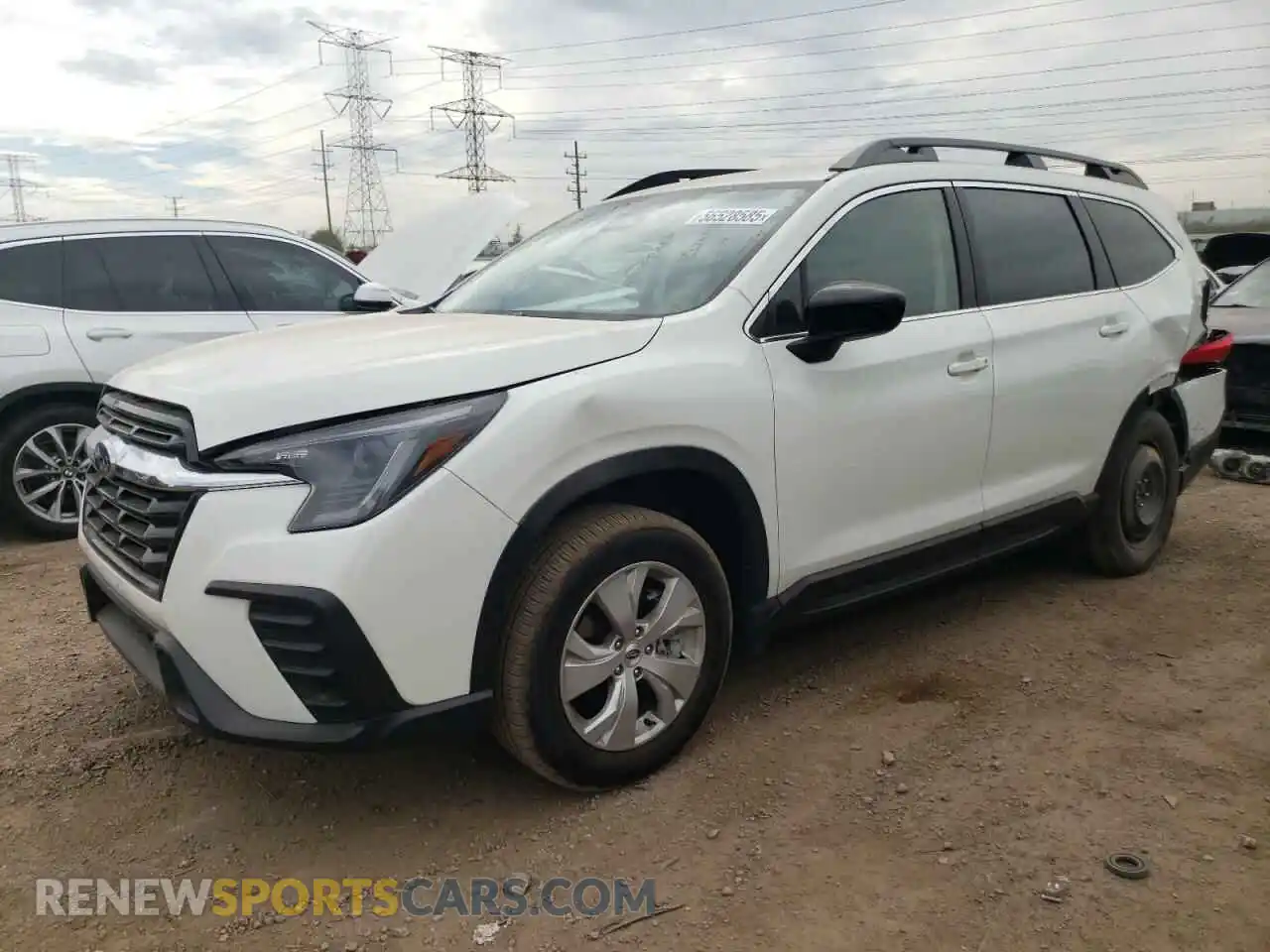 1 Photograph of a damaged car 4S4WMAAD0R3462149 SUBARU ASCENT 2024
