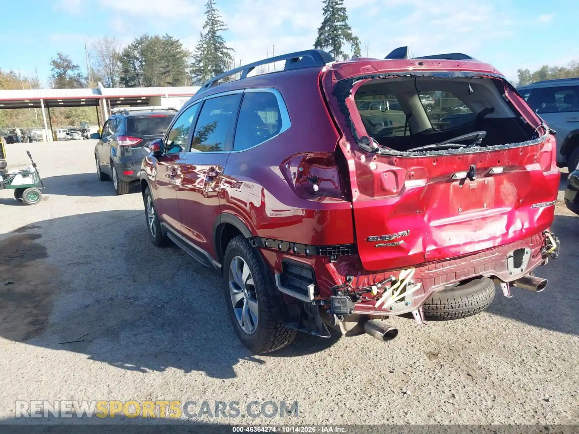 3 Фотография поврежденного автомобиля 4S4WMACDXR3402019 SUBARU ASCENT 2024