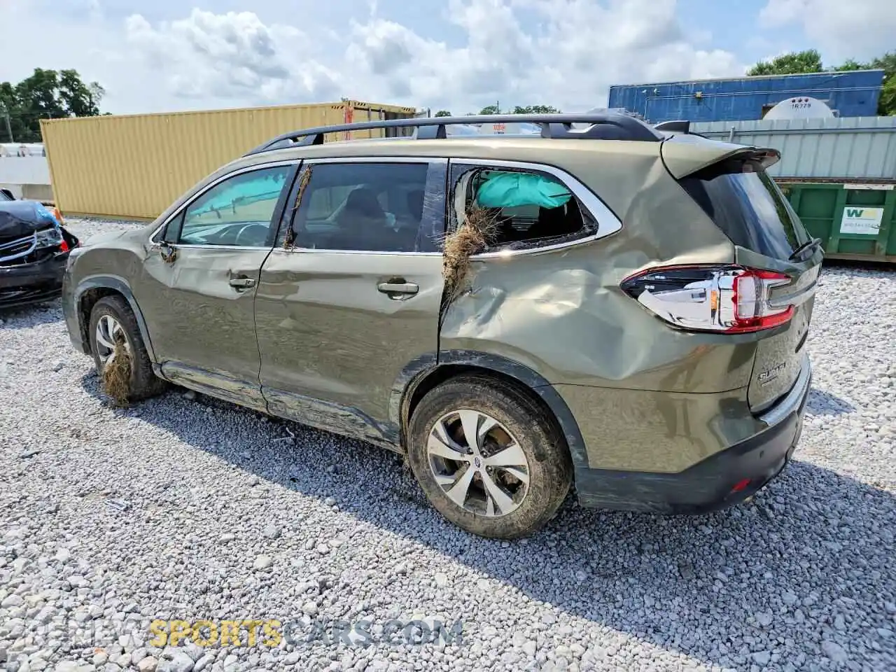 2 fotografías del automóvil dañado 4S4WMAED1R3458220 SUBARU ASCENT 2024