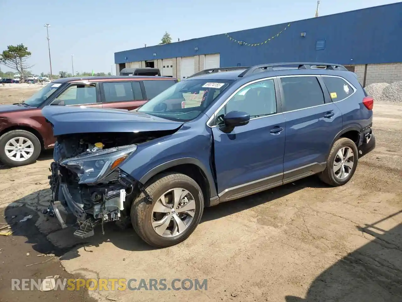 1 Photograph of a damaged car 4S4WMAED1R3465801 SUBARU ASCENT 2024