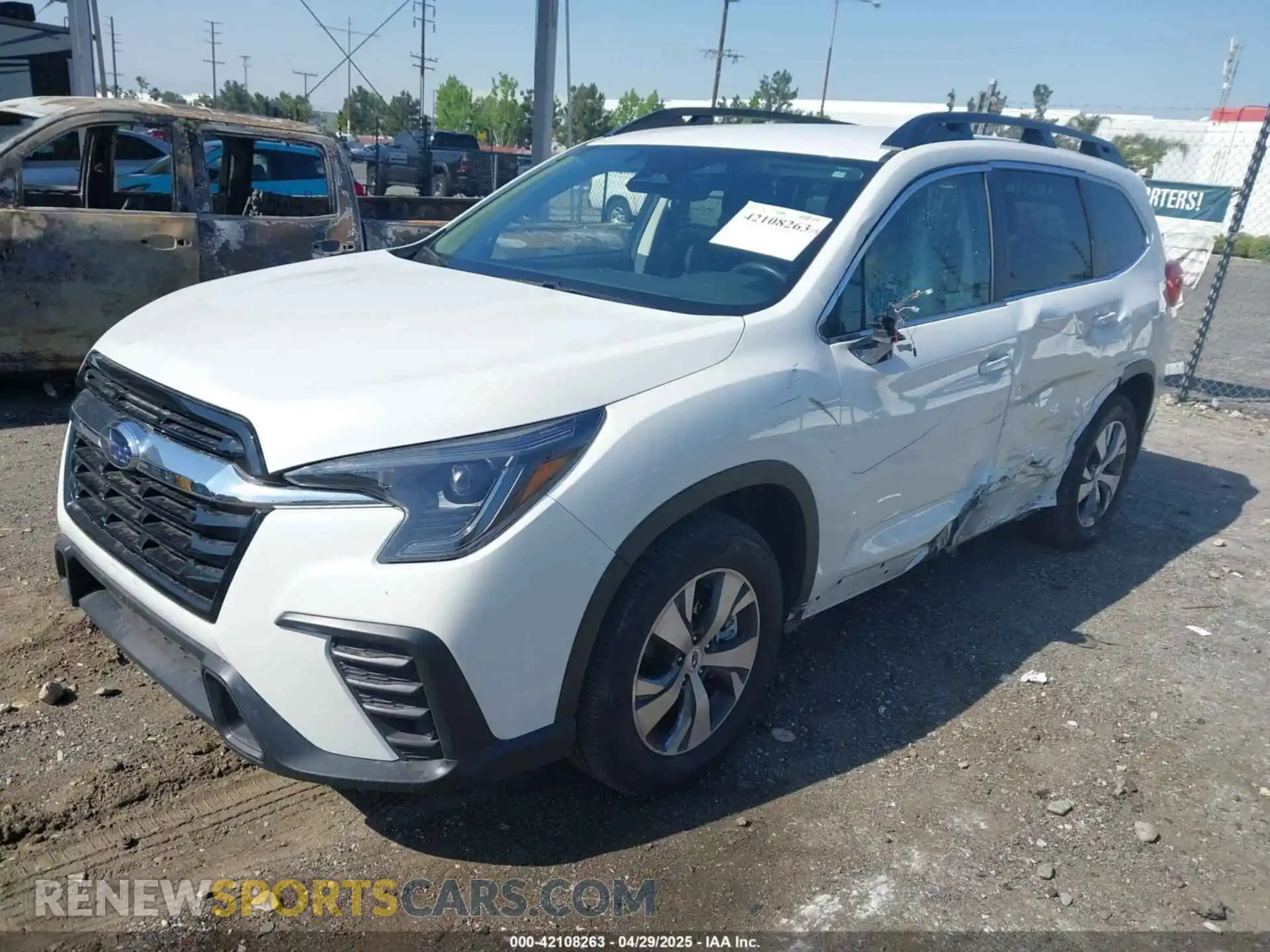 2 Photograph of a damaged car 4S4WMAED3R3420312 SUBARU ASCENT 2024
